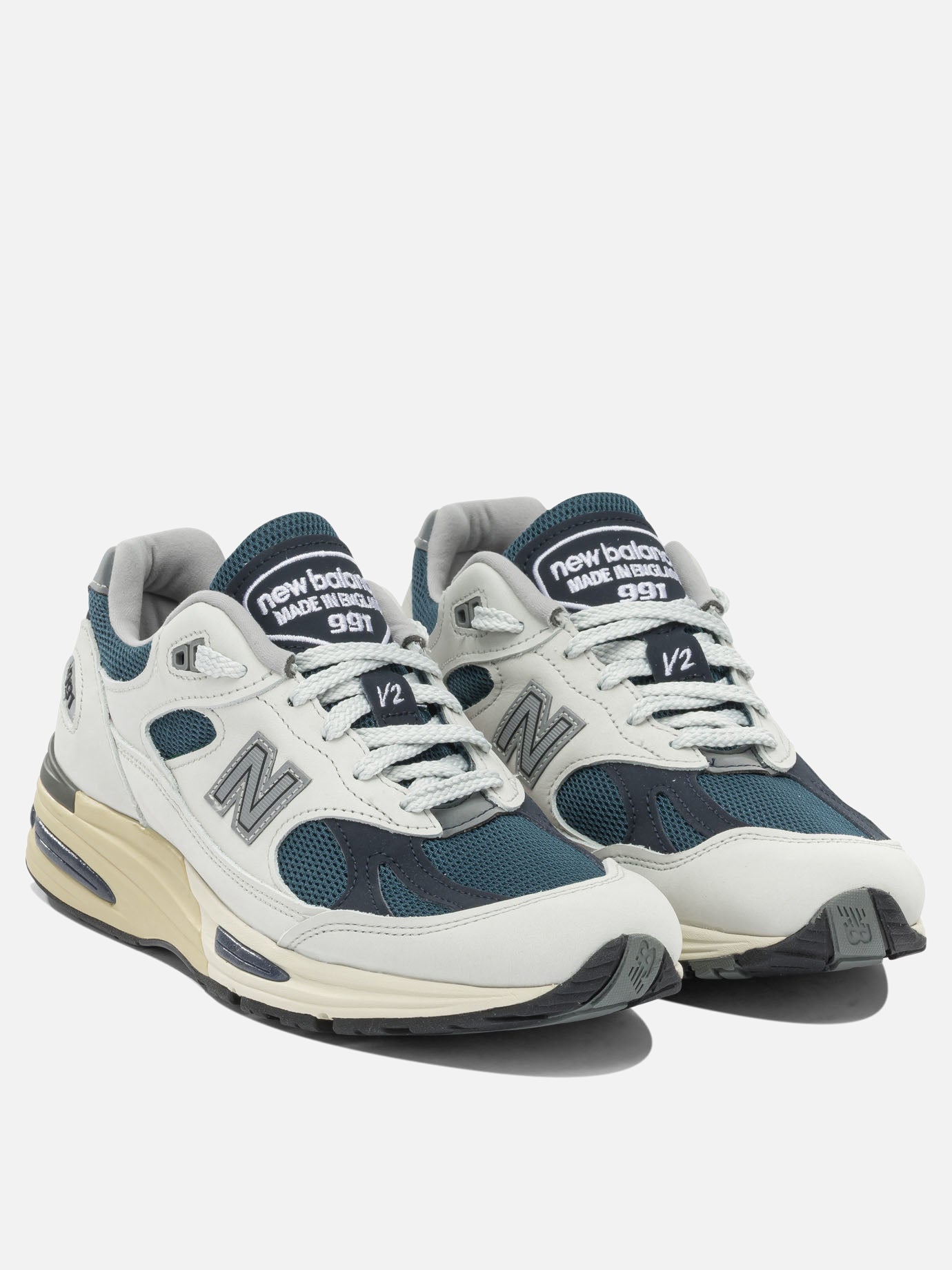 Low top sneakers 100% mesh - 100% rubber  Grey - New Balance Men | PDP | VIETTI Online Store | Zoom-Modal_2
