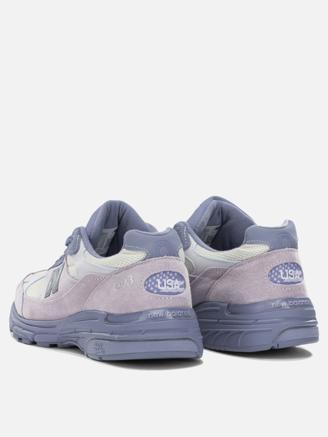 Low top sneakers 50% leather 50% fabric - 100% rubber  Light blue - New Balance Men | PDP | VIETTI Online Store | Zoom-Modal_4
