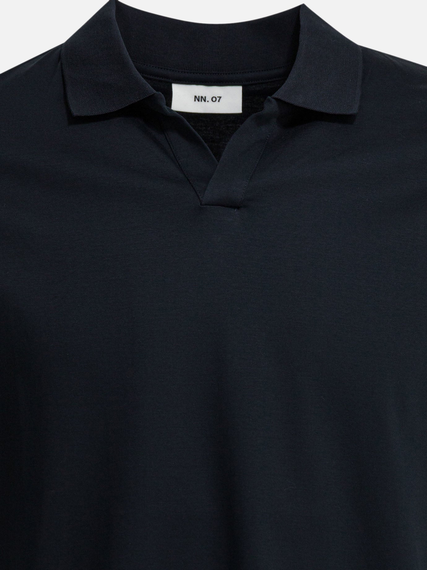 Polo senza bottoni Solid colour  Blu - NN.07 Uomo | PDP | VIETTI Online Store | Zoom-Modal_3
