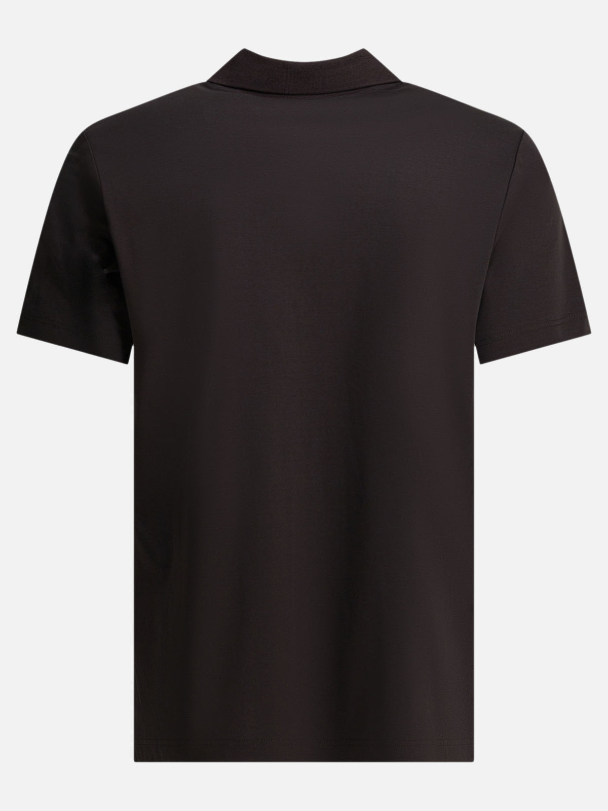 NN.07 "Paul" buttonless polo shirt Brown