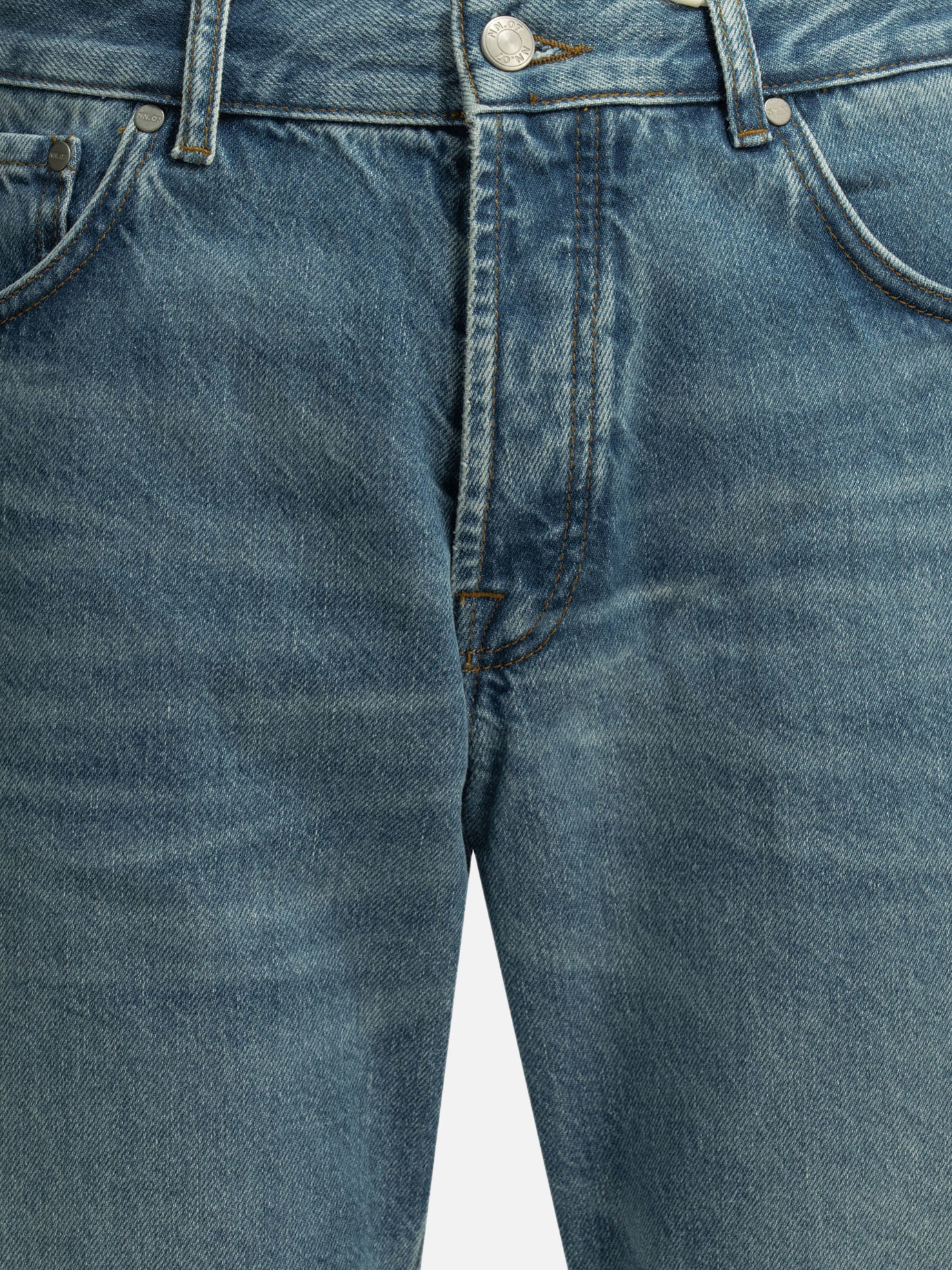Straight-leg jeans Solid colour  Light blue - NN.07 Men | PDP | VIETTI Online Store | Zoom-Modal_3
