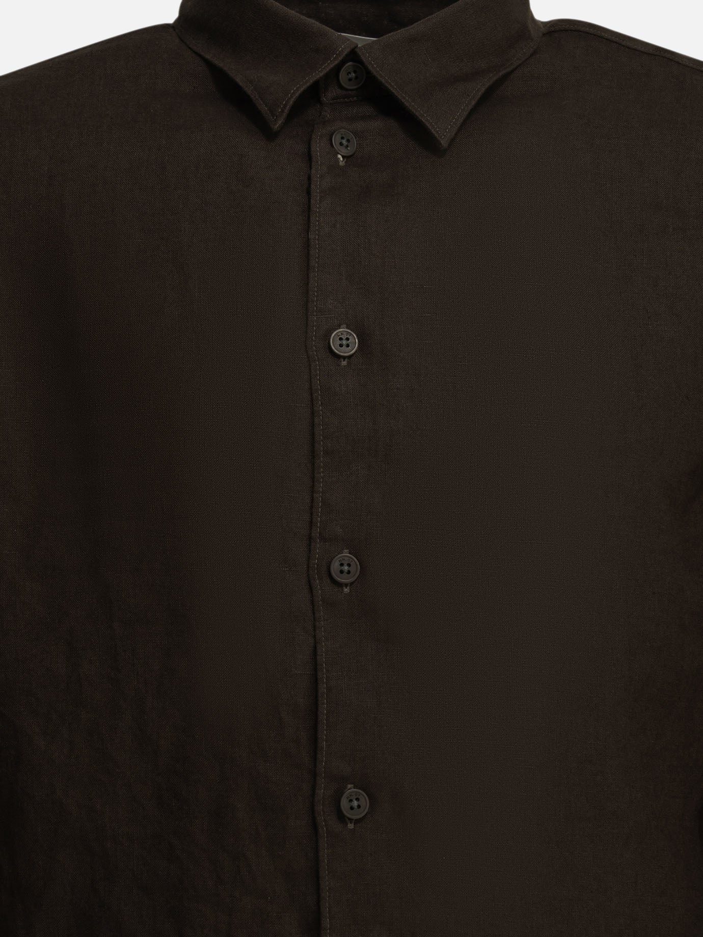 Casual shirts Solid colour  Brown - NN.07 Men | PDP | VIETTI Online Store | Zoom-Modal_3

