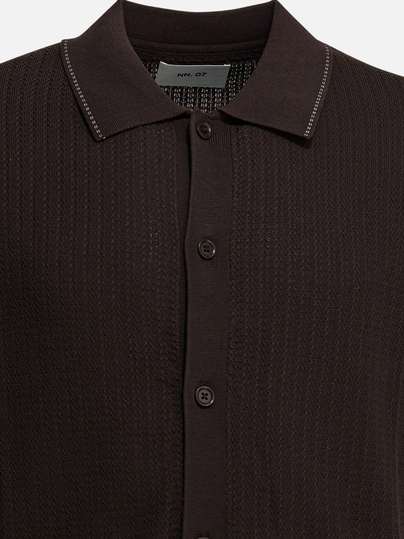 Maglioni polo Solid colour  Marrone - NN.07 Uomo | PDP | VIETTI Online Store | Zoom-Modal_3
