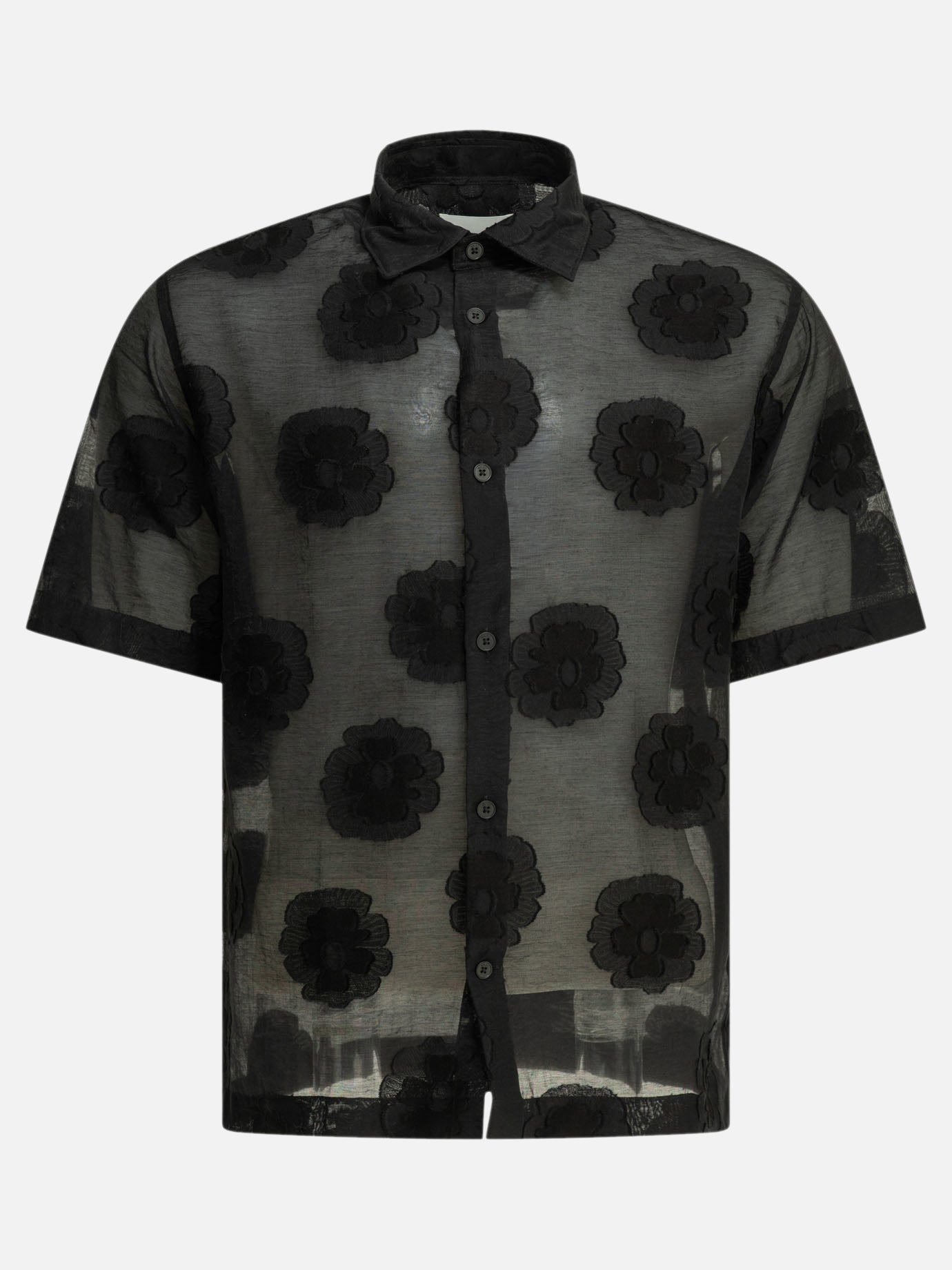 Casual shirts Embroidered  Black - NN.07 Men | PDP | VIETTI Online Store | thumbnail