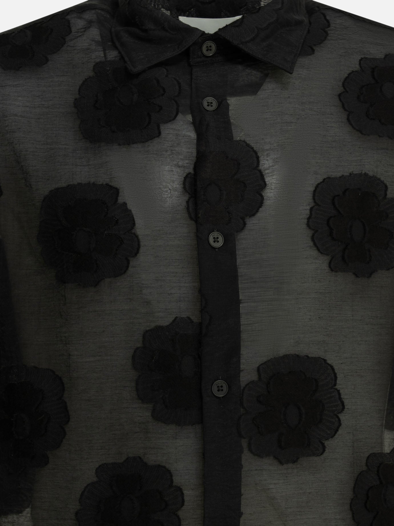 Casual shirts Embroidered  Black - NN.07 Men | PDP | VIETTI Online Store | thumbnail_3