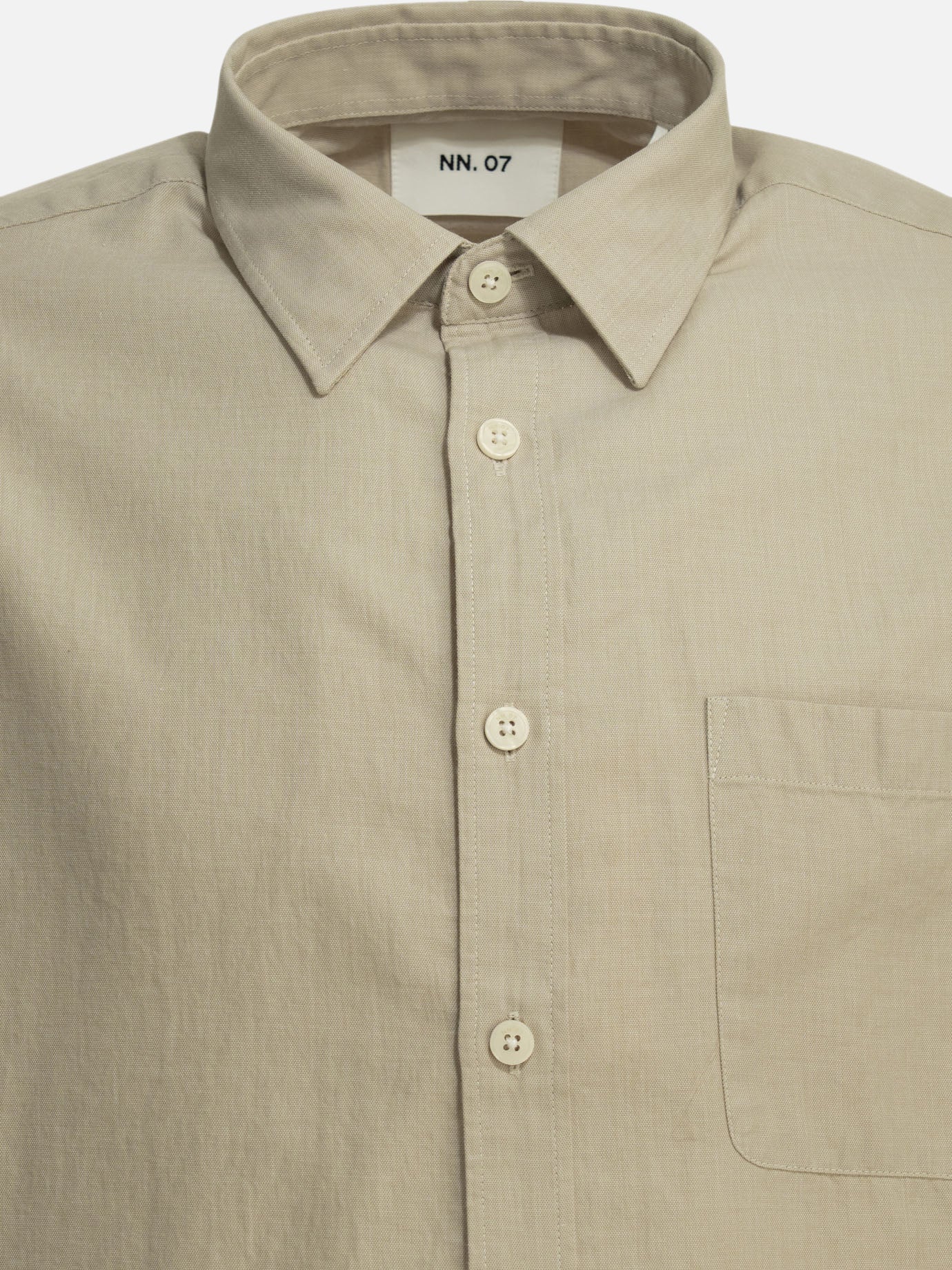 Casual shirts Solid colour  Beige - NN.07 Men | PDP | VIETTI Online Store | thumbnail_3