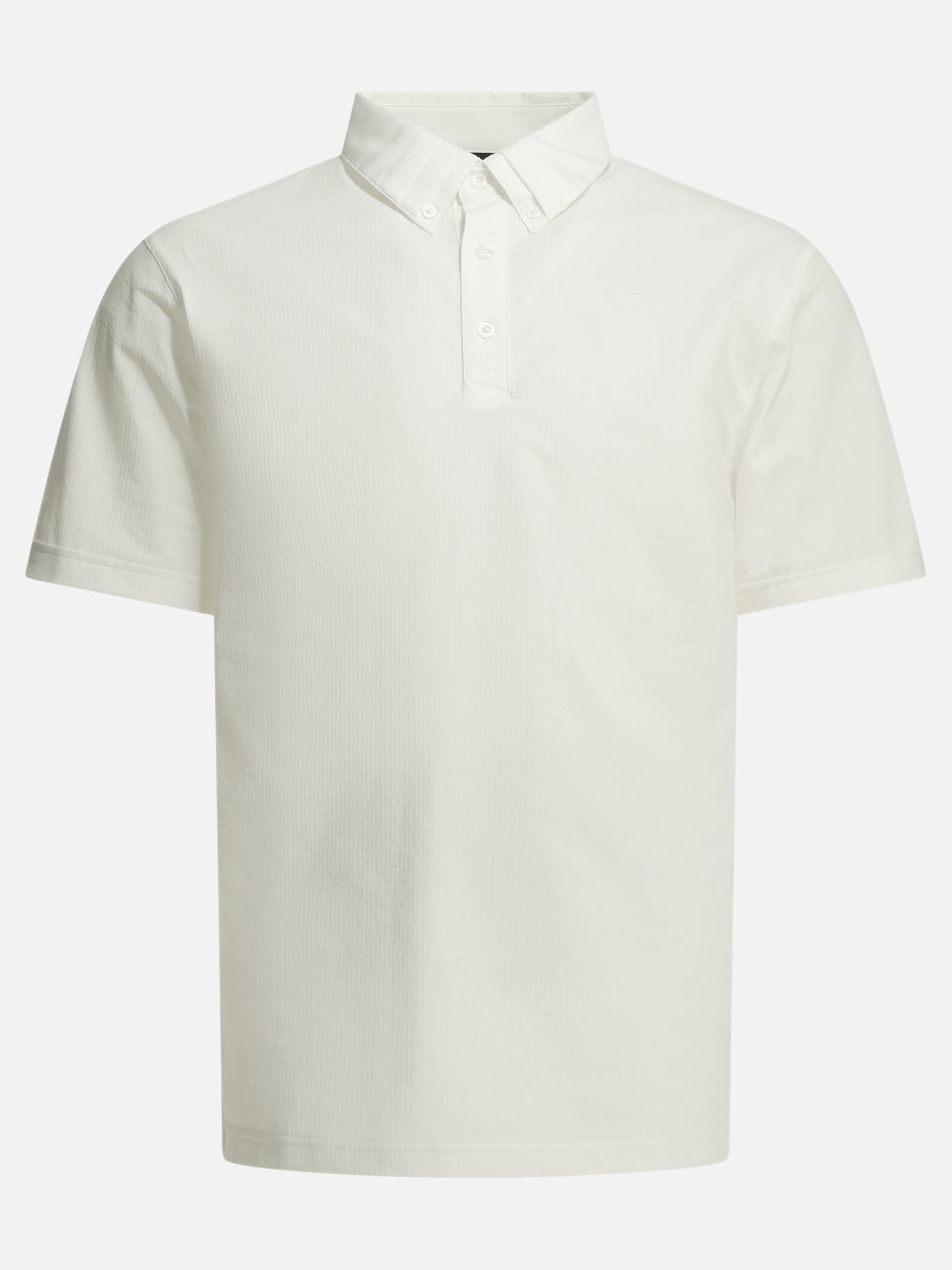 Polo shirts with buttons Solid colour  White - Oakley Men | PDP | VIETTI Online Store | Zoom-Modal
