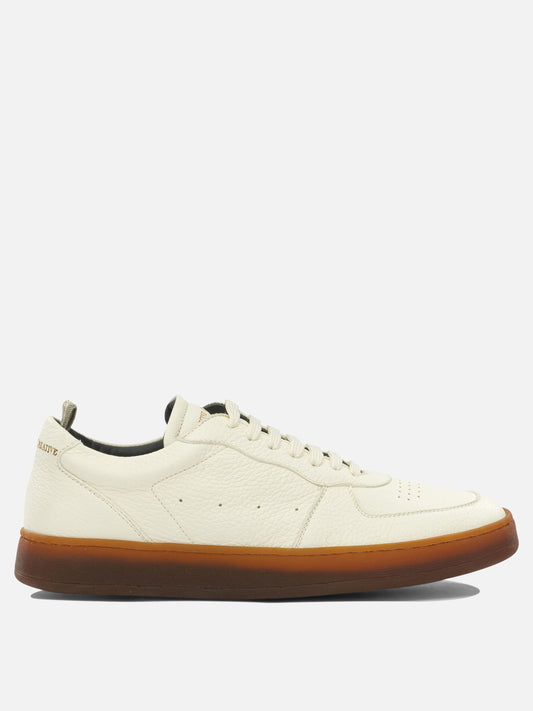 Low top sneakers 100% leather - 100% rubber  White - Officine Creative Men | PLP | VIETTI Online Store 
