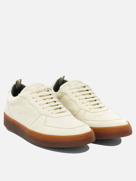 Low top sneakers 100% leather - 100% rubber  White - Officine Creative Men | PLP | VIETTI Online Store | 2
