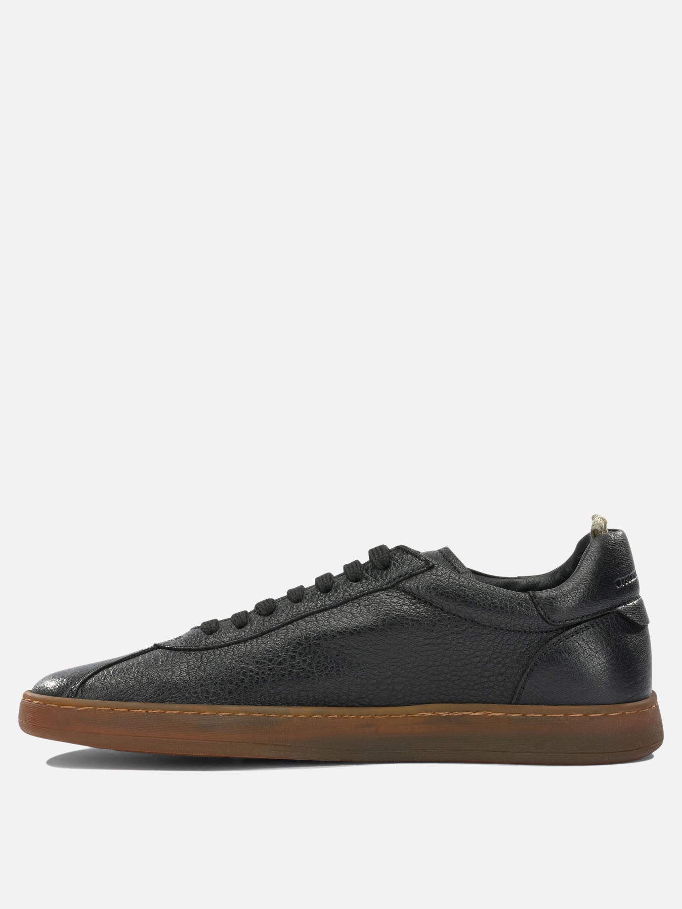 Low top sneakers 100% leather - 100% rubber  Black - Officine Creative Men | PDP | VIETTI Online Store | thumbnail_3