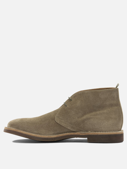Officine Creative "Chukka" suede brogues Beige


