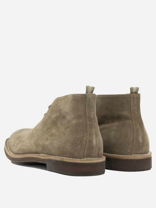 Officine Creative "Chukka" suede brogues Beige

