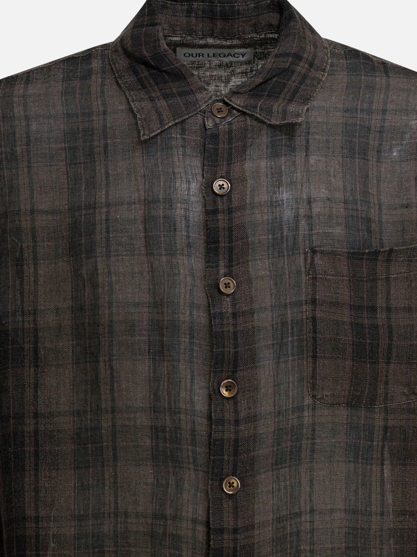Casual shirts Check  Brown - Our Legacy Men | PDP | VIETTI Online Store | thumbnail_3