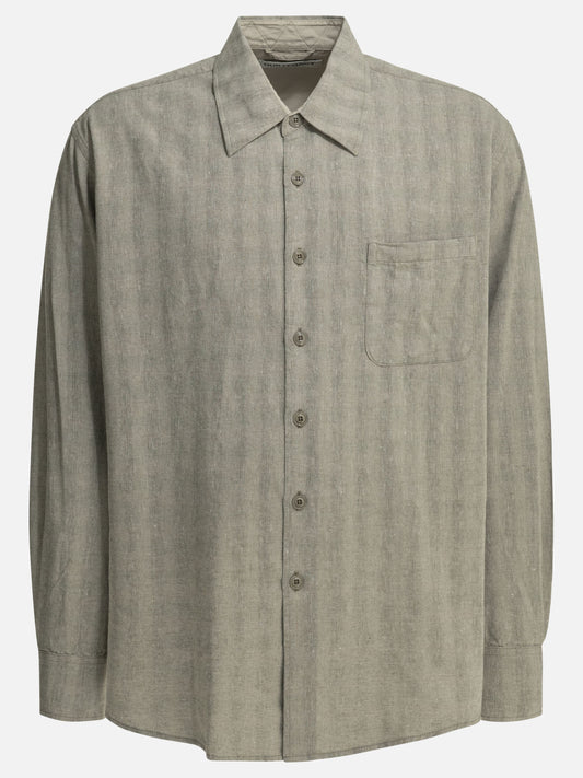 Casual shirts Solid colour  Grey - Our Legacy Men | PDP | VIETTI Online Store 
