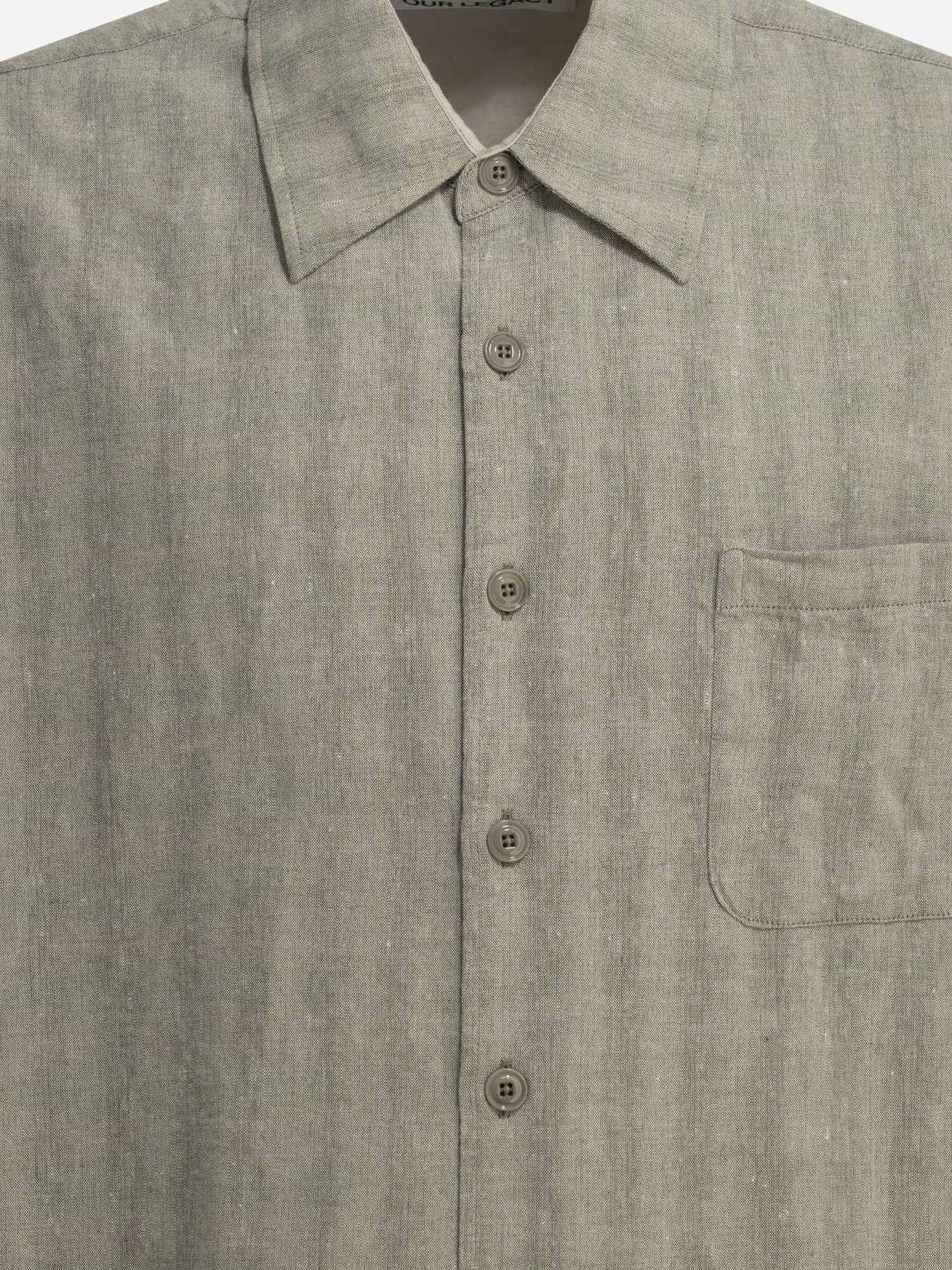 Casual shirts Solid colour  Grey - Our Legacy Men | PDP | VIETTI Online Store | Zoom-Modal_3
