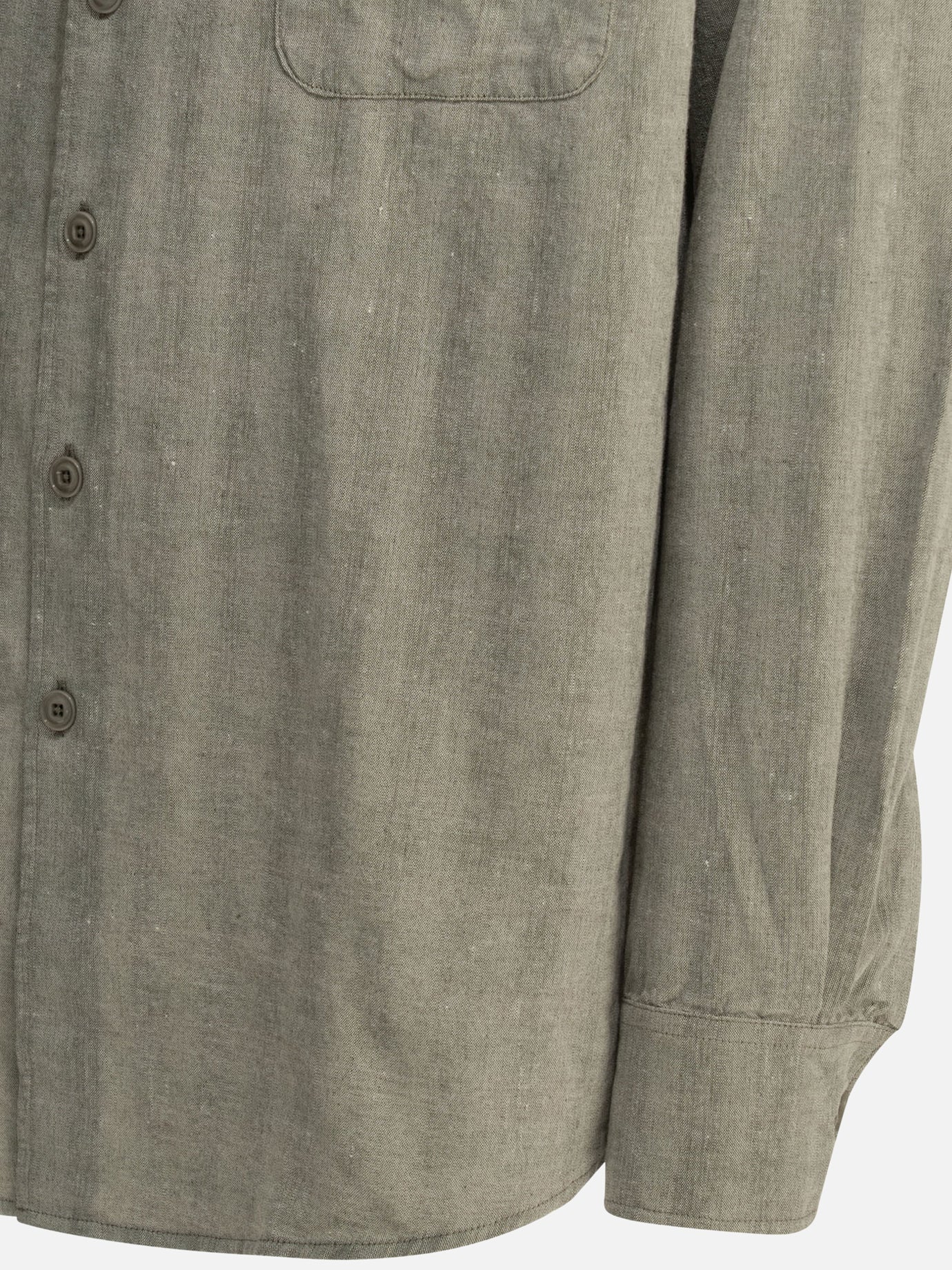 Casual shirts Solid colour  Grey - Our Legacy Men | PDP | VIETTI Online Store | Zoom-Modal_4

