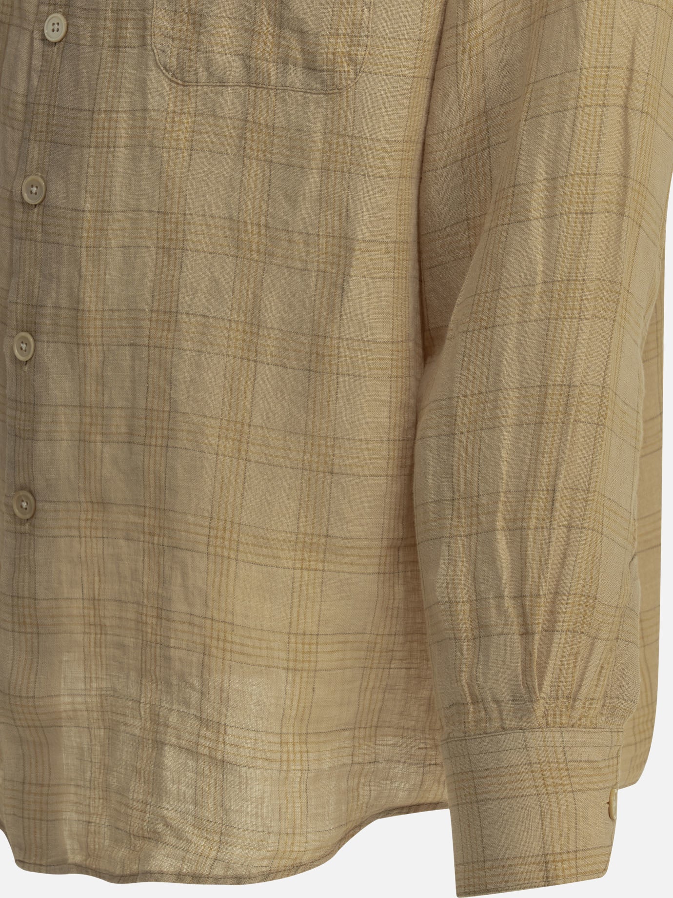 Casual shirts Check  Beige - Our Legacy Men | PDP | VIETTI Online Store | thumbnail_4