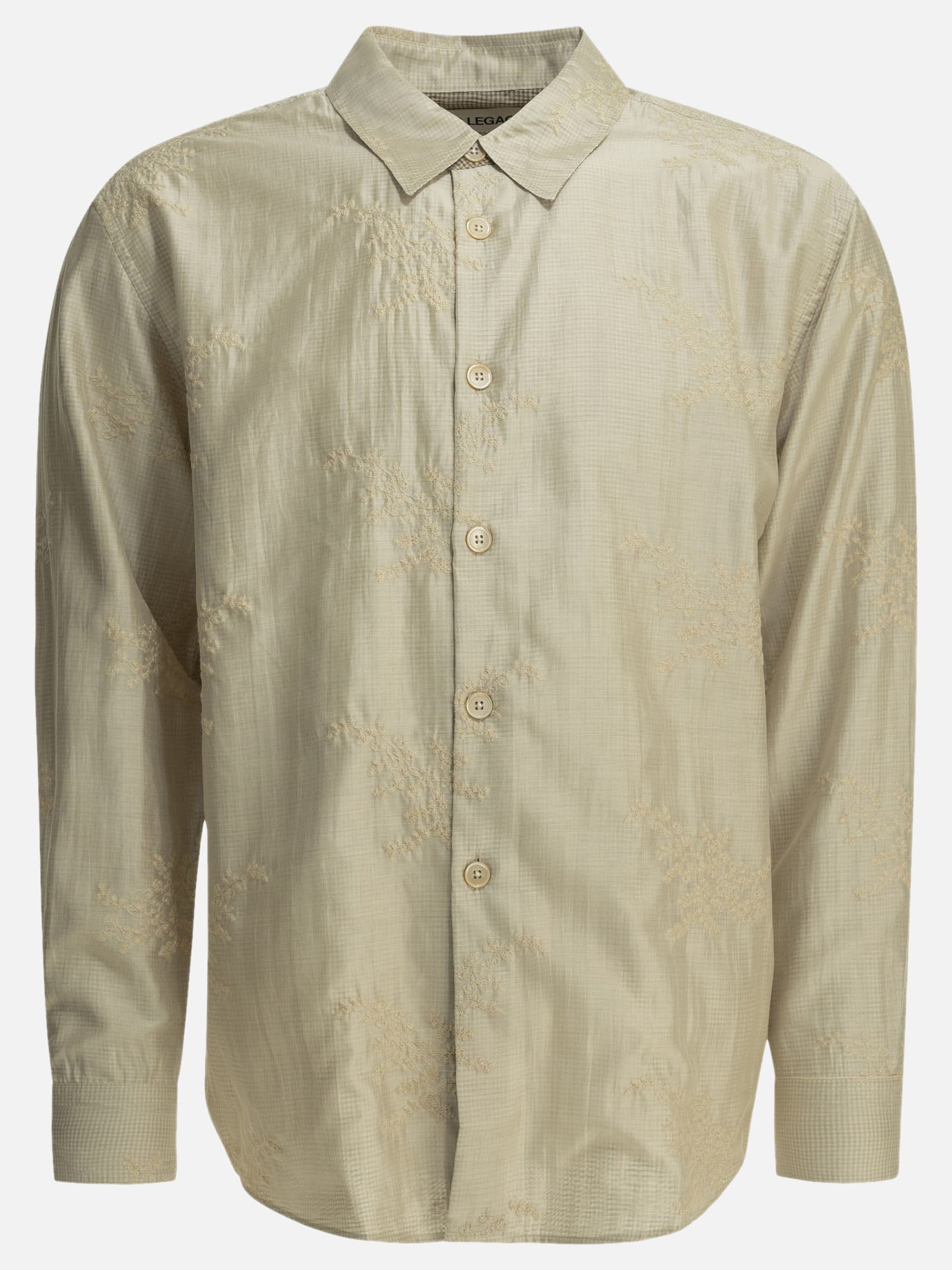 Casual shirts Embroidered  Beige - Our Legacy Men | PDP | VIETTI Online Store | thumbnail