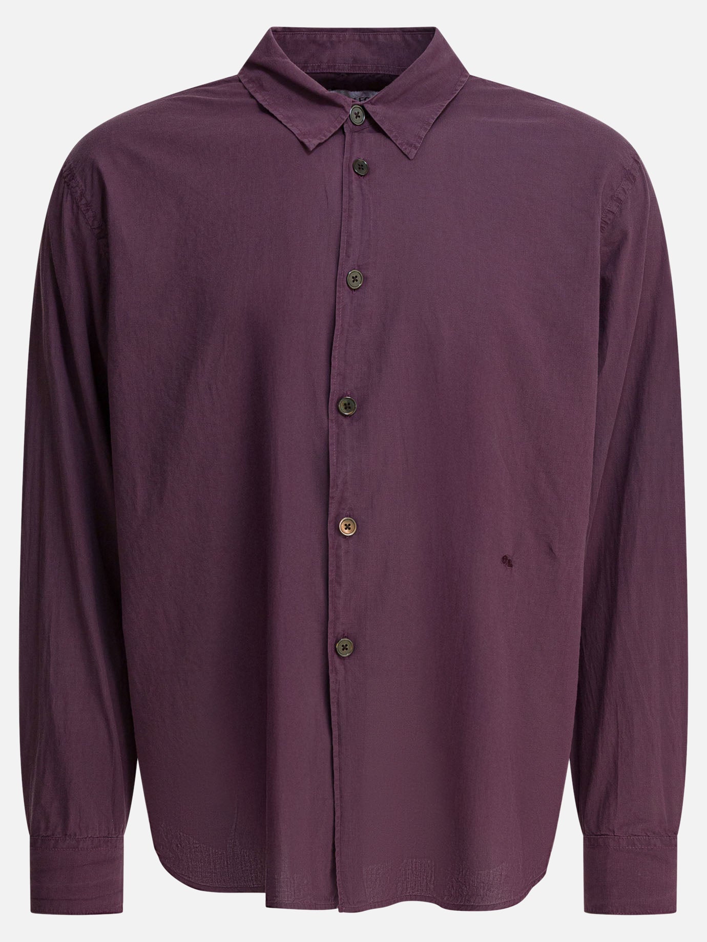 Casual shirts Solid colour  Bordeaux - Our Legacy Men | PDP | VIETTI Online Store | thumbnail