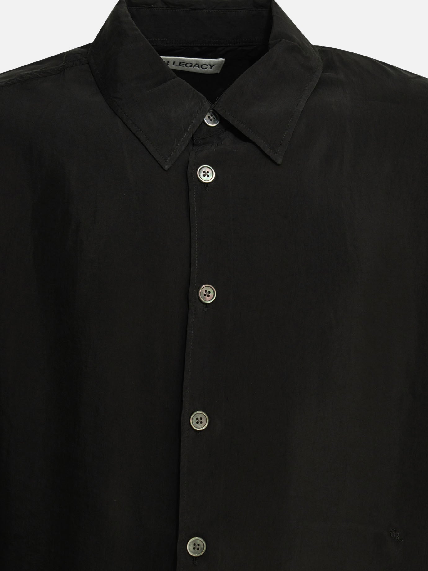 Casual shirts Solid colour  Black - Our Legacy Men | PDP | VIETTI Online Store | thumbnail_3