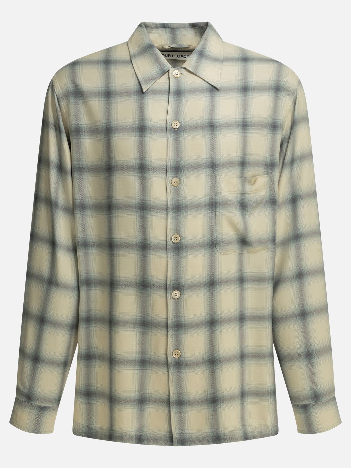 Camicie casual Plaid  Bianco - Our Legacy Uomo | PDP | VIETTI Online Store | Zoom-Modal
