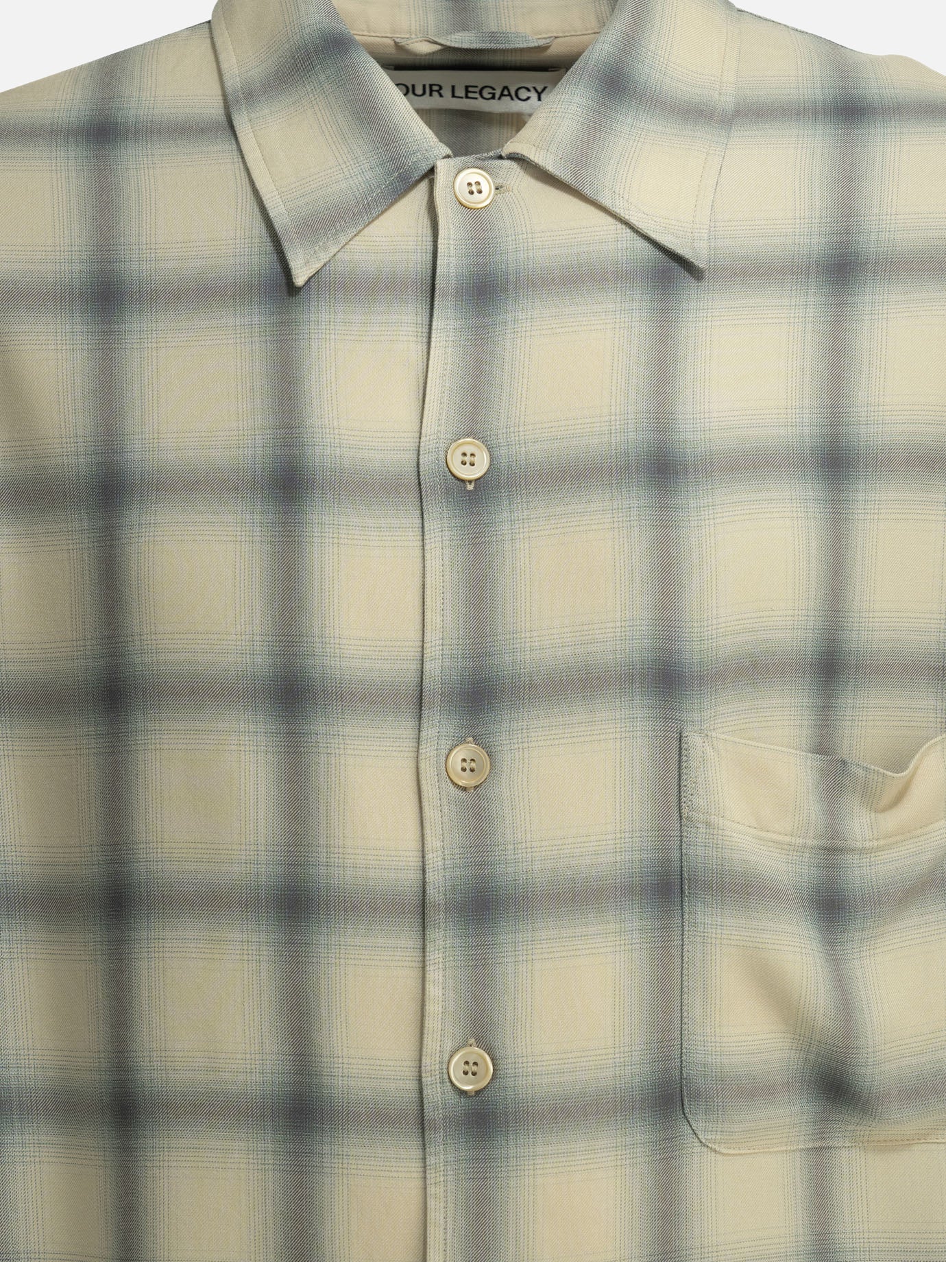 Camicie casual Plaid  Bianco - Our Legacy Uomo | PDP | VIETTI Online Store | Zoom-Modal_3
