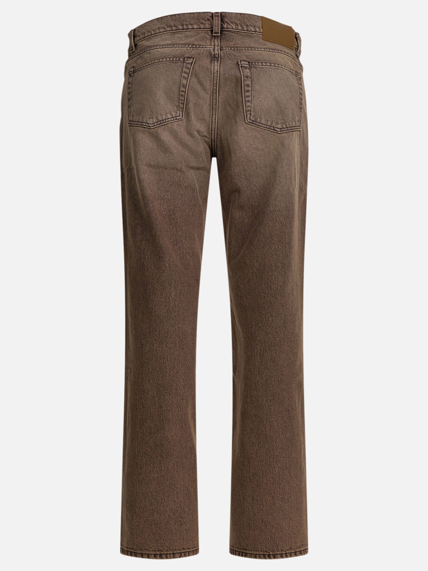 Straight-leg jeans Solid colour  Brown - Our Legacy Men | PDP | VIETTI Online Store | thumbnail_2