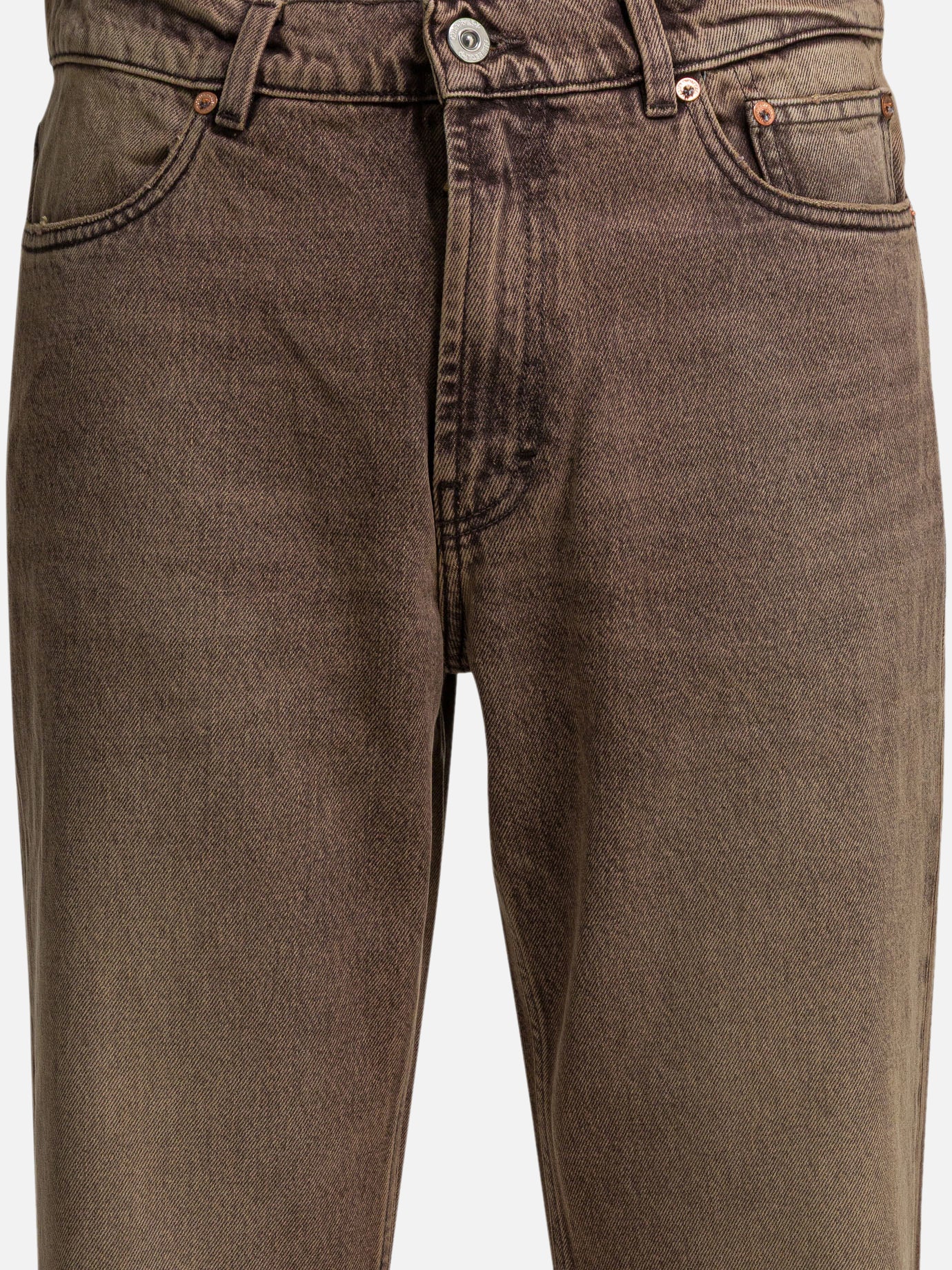 Straight-leg jeans Solid colour  Brown - Our Legacy Men | PDP | VIETTI Online Store | Zoom-Modal_3

