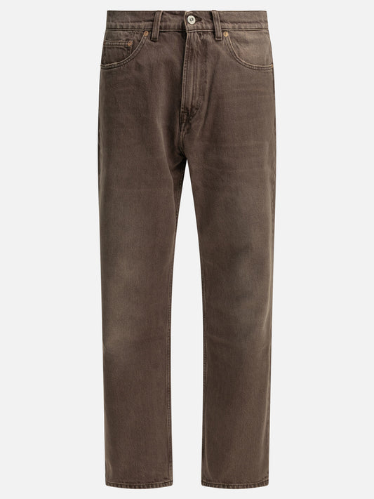 Straight-leg jeans Solid colour  Brown - Our Legacy Men | PDP | VIETTI Online Store 
