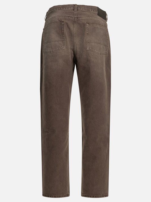 Straight-leg jeans Solid colour  Brown - Our Legacy Men | PDP | VIETTI Online Store | 2
