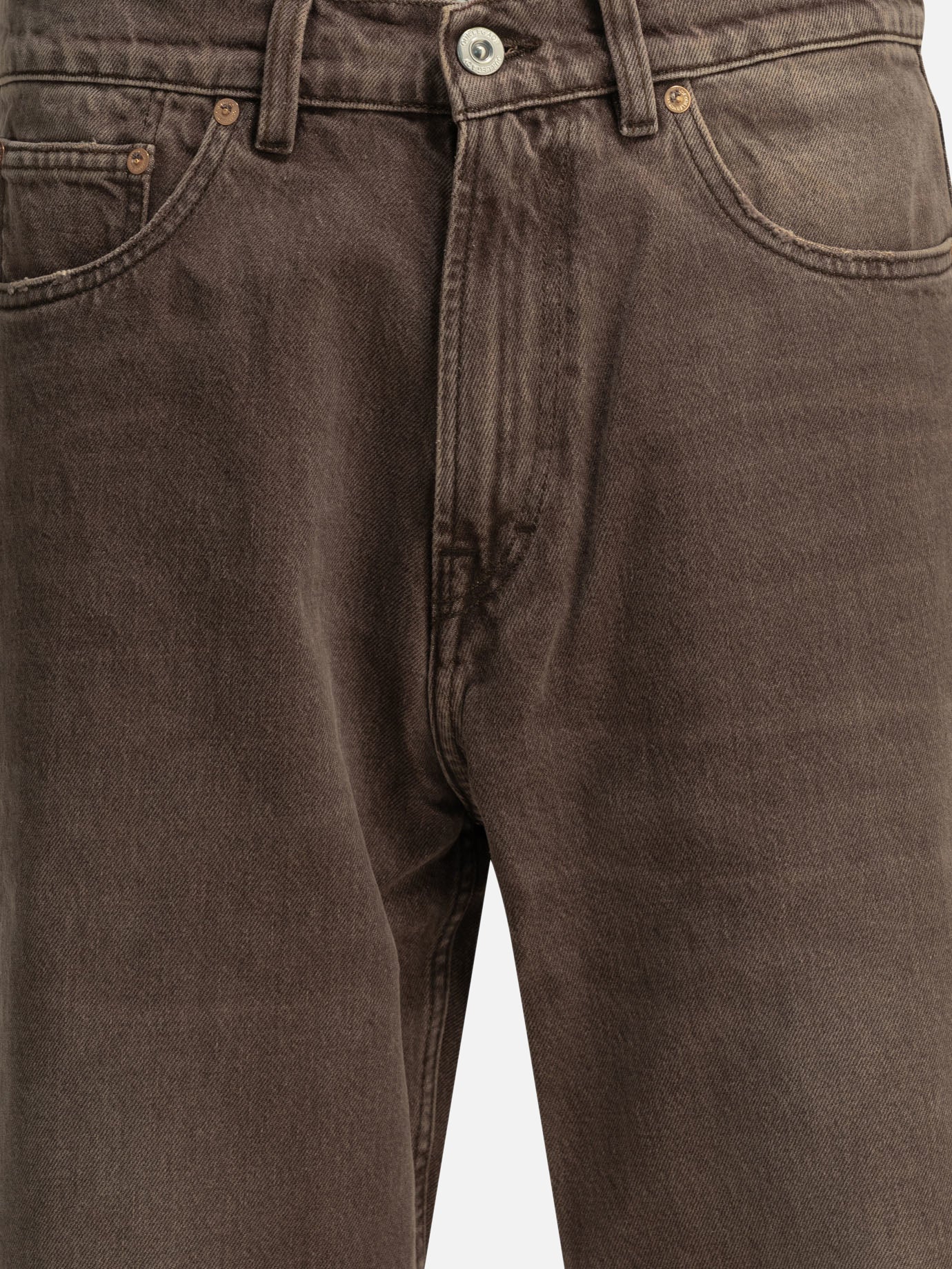 Straight-leg jeans Solid colour  Brown - Our Legacy Men | PDP | VIETTI Online Store | Zoom-Modal_5
