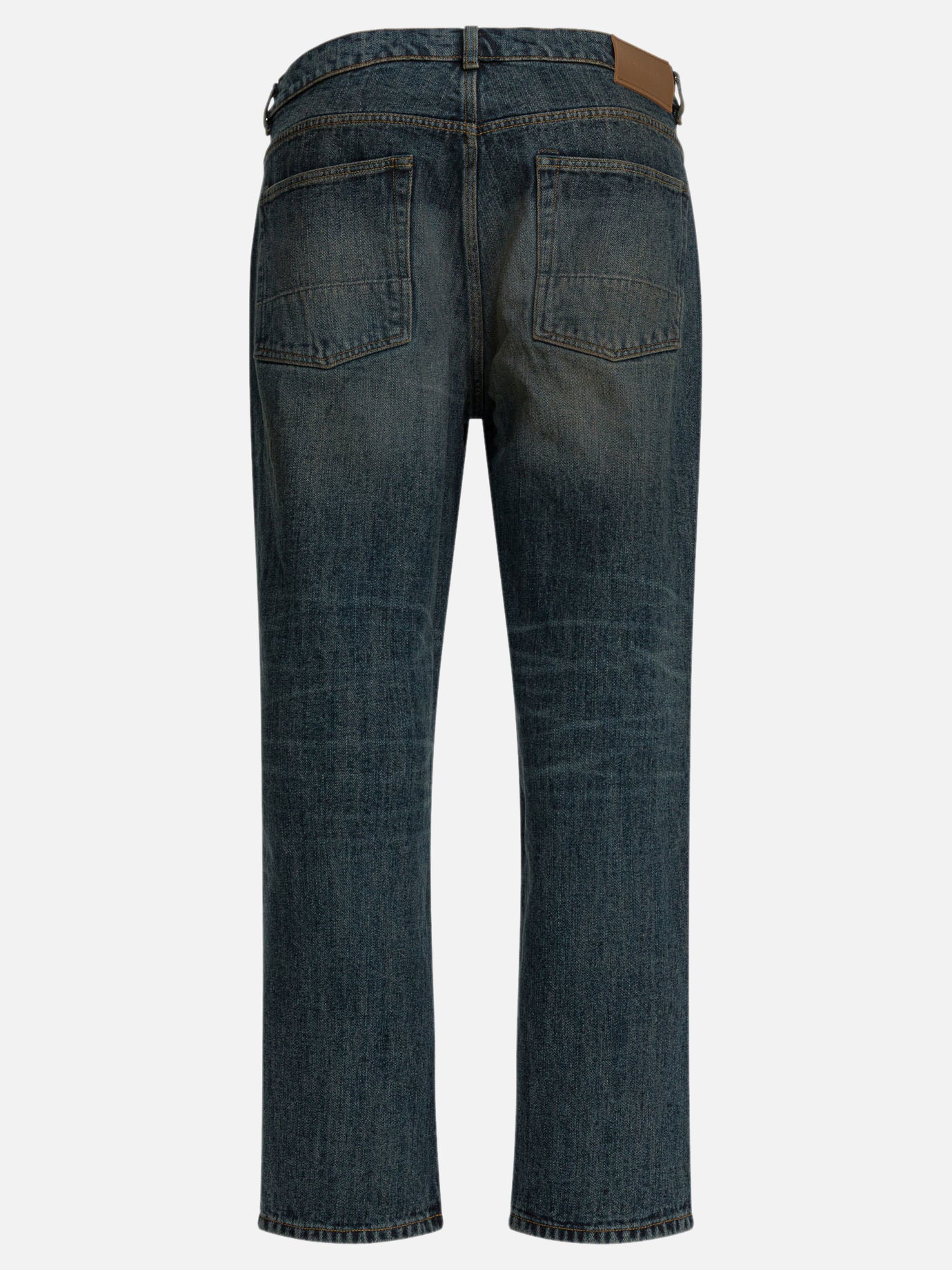 Straight-leg jeans Solid colour  Blue - Our Legacy Men | PDP | VIETTI Online Store | thumbnail_2