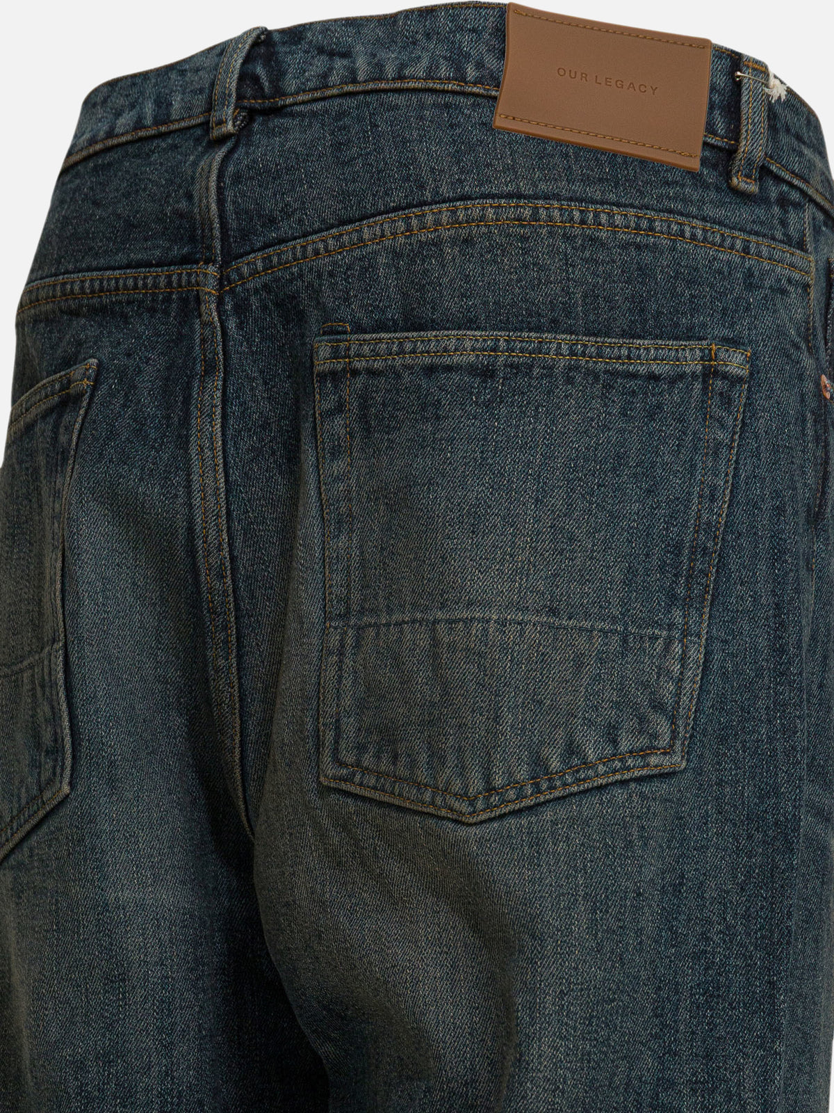Our Legacy Straight leg jeans in Storm Wash Blue