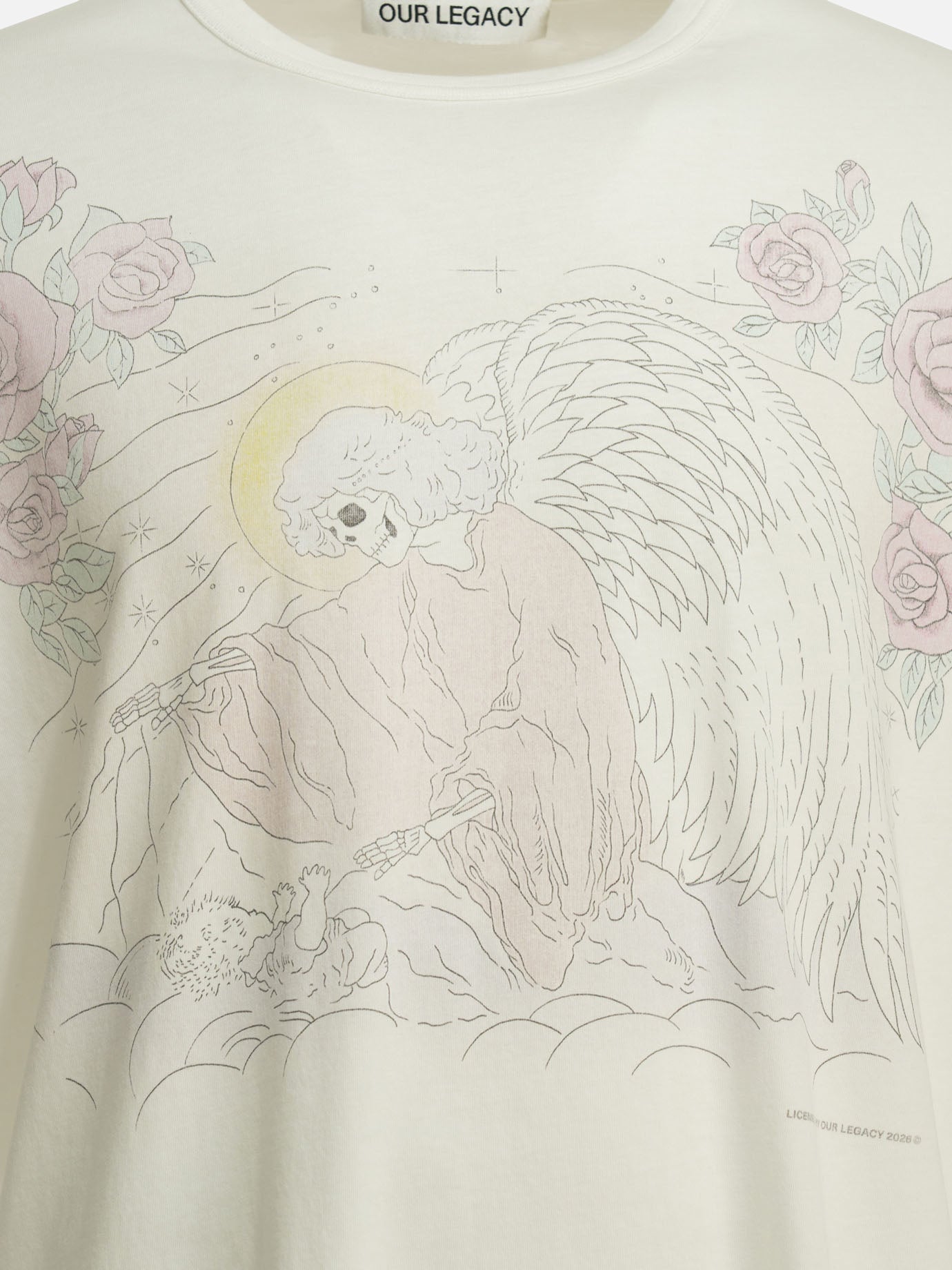 Crewneck t-shirts Graphics  White - Our Legacy Men | PDP | VIETTI Online Store | Zoom-Modal_3
