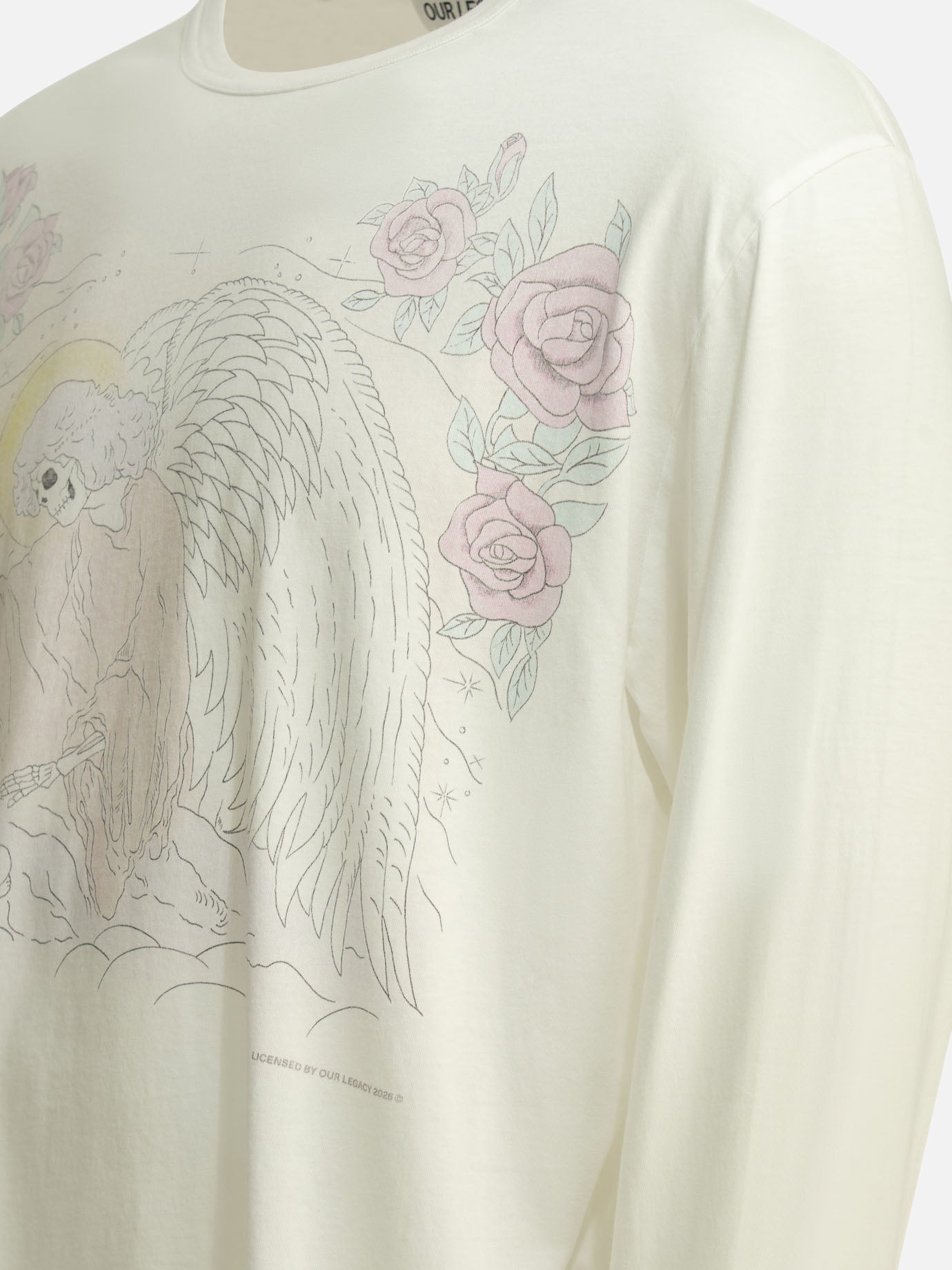 Crewneck t-shirts Graphics  White - Our Legacy Men | PDP | VIETTI Online Store | Zoom-Modal_4
