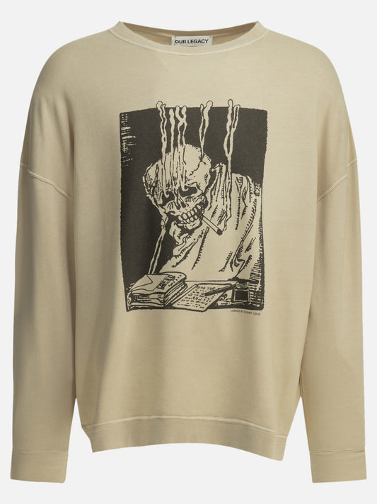 Crewnecks Graphics  Beige - Our Legacy Men | PDP | VIETTI Online Store 
