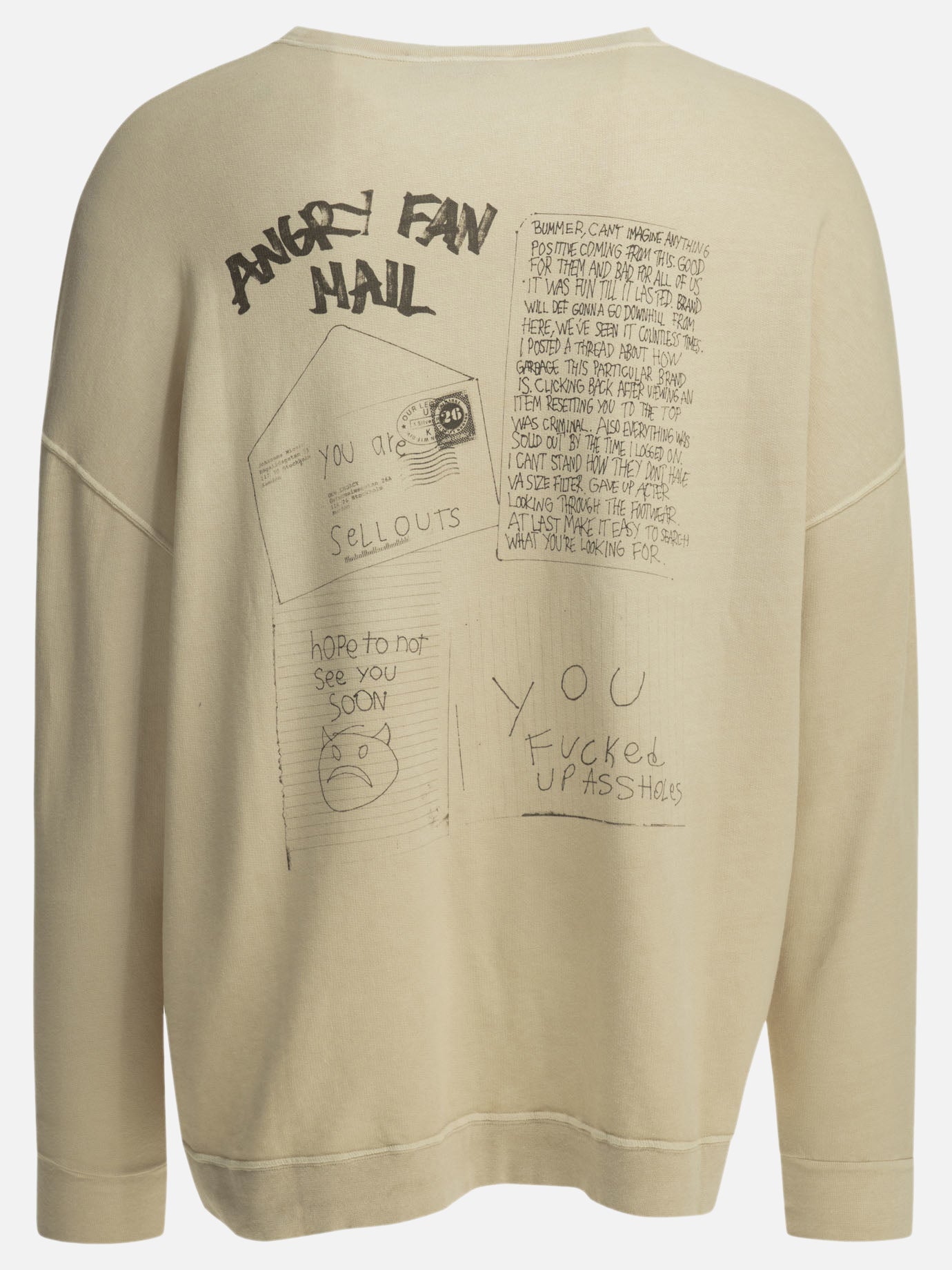 Crewnecks Graphics  Beige - Our Legacy Men | PDP | VIETTI Online Store | Zoom-Modal_2
