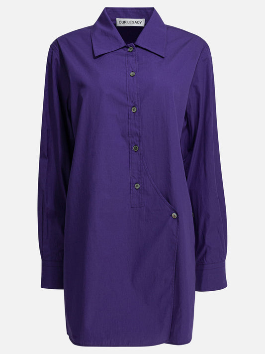 Our Legacy "Wave" shirt Blue

