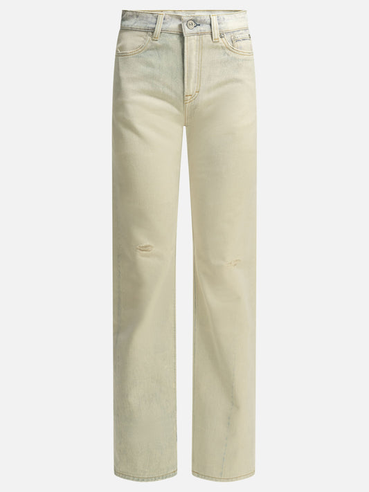 Straight-leg jeans Solid colour  White - Our Legacy Women | PLP | VIETTI Online Store 
