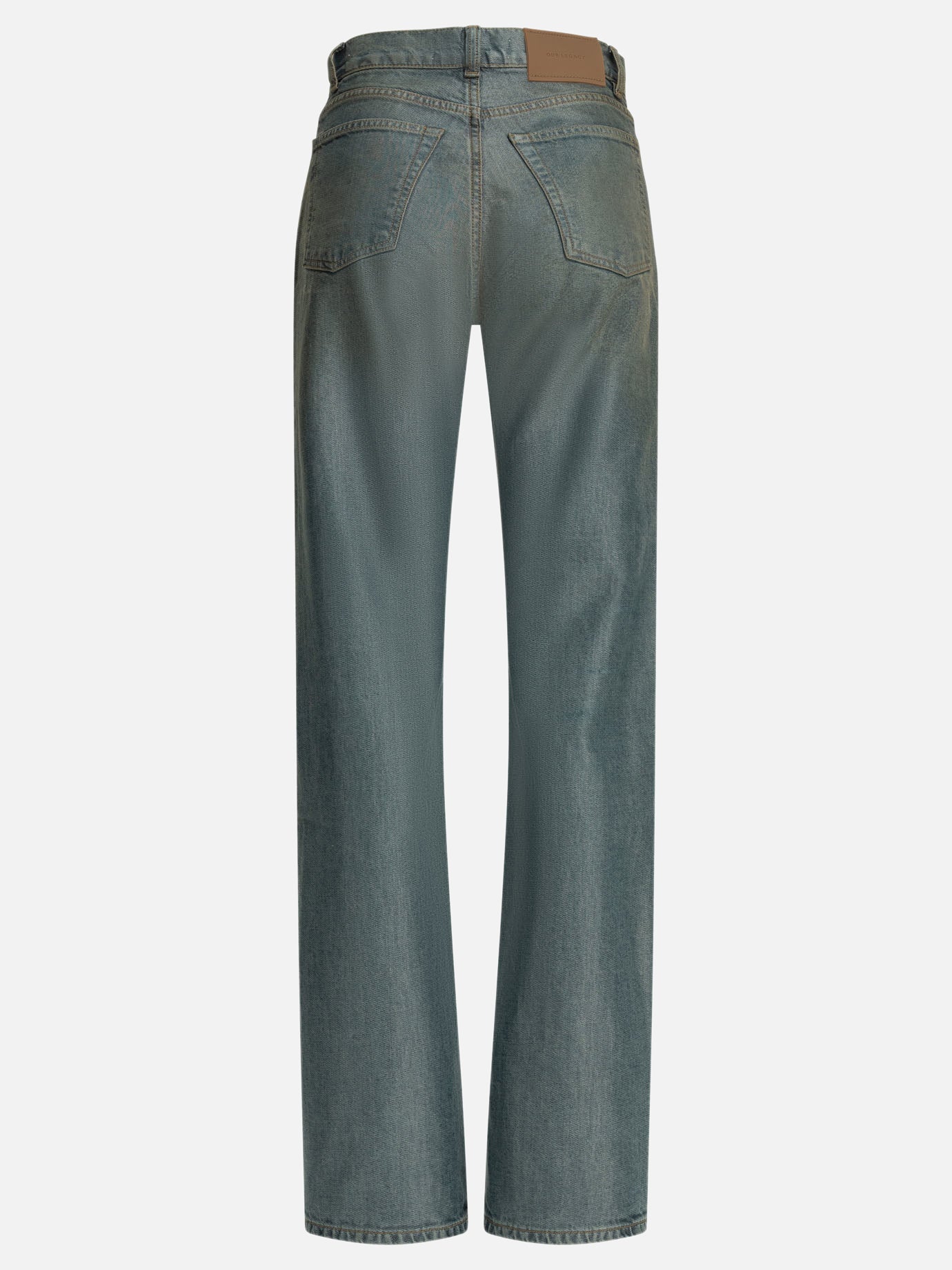 Straight-leg jeans Solid colour  Blue - Our Legacy Women | PDP | VIETTI Online Store | thumbnail_2