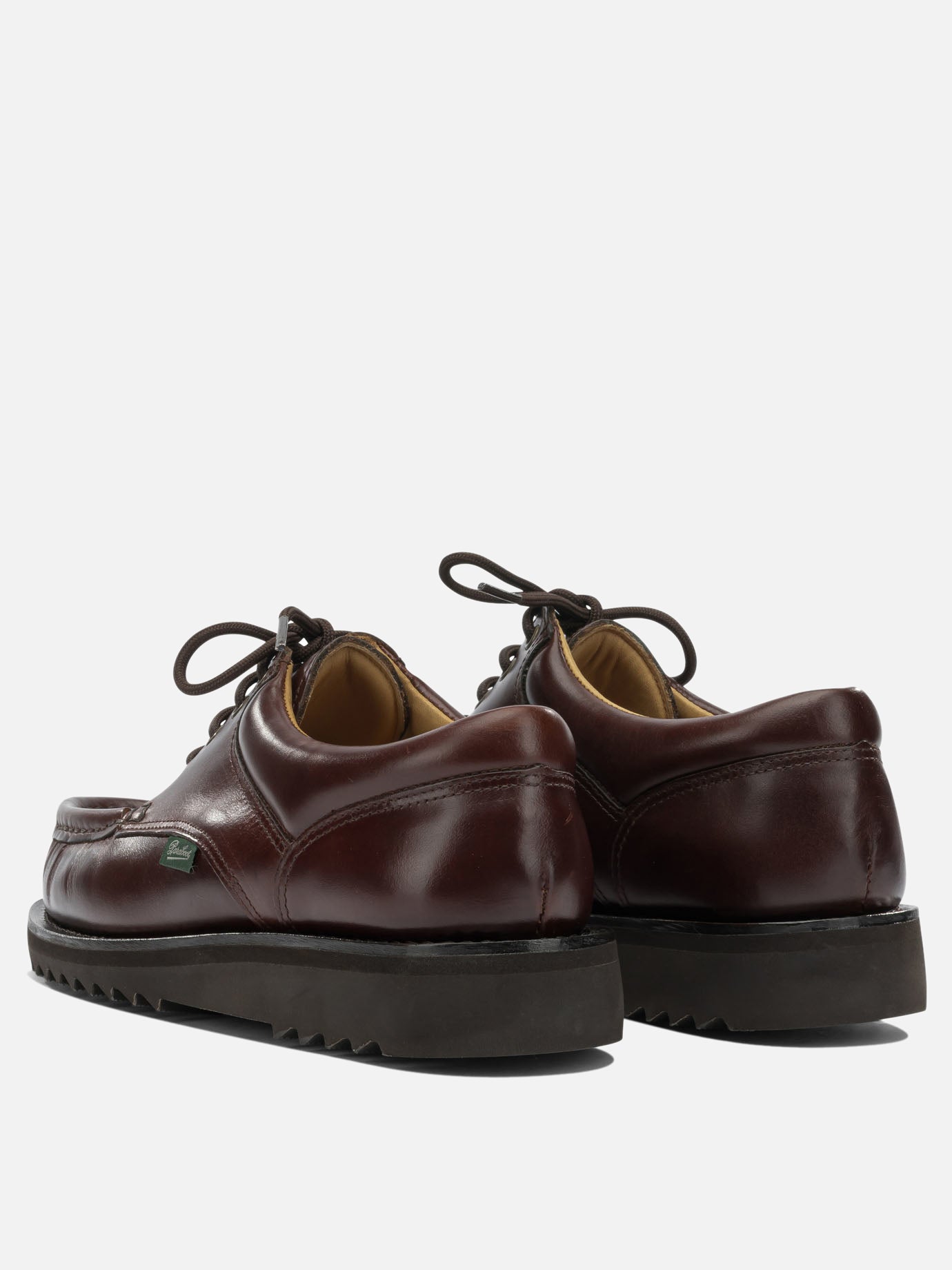 Laced loafers 100% calf leather - 100% rubber  Brown - Paraboot Men | PDP | VIETTI Online Store | Zoom-Modal_4
