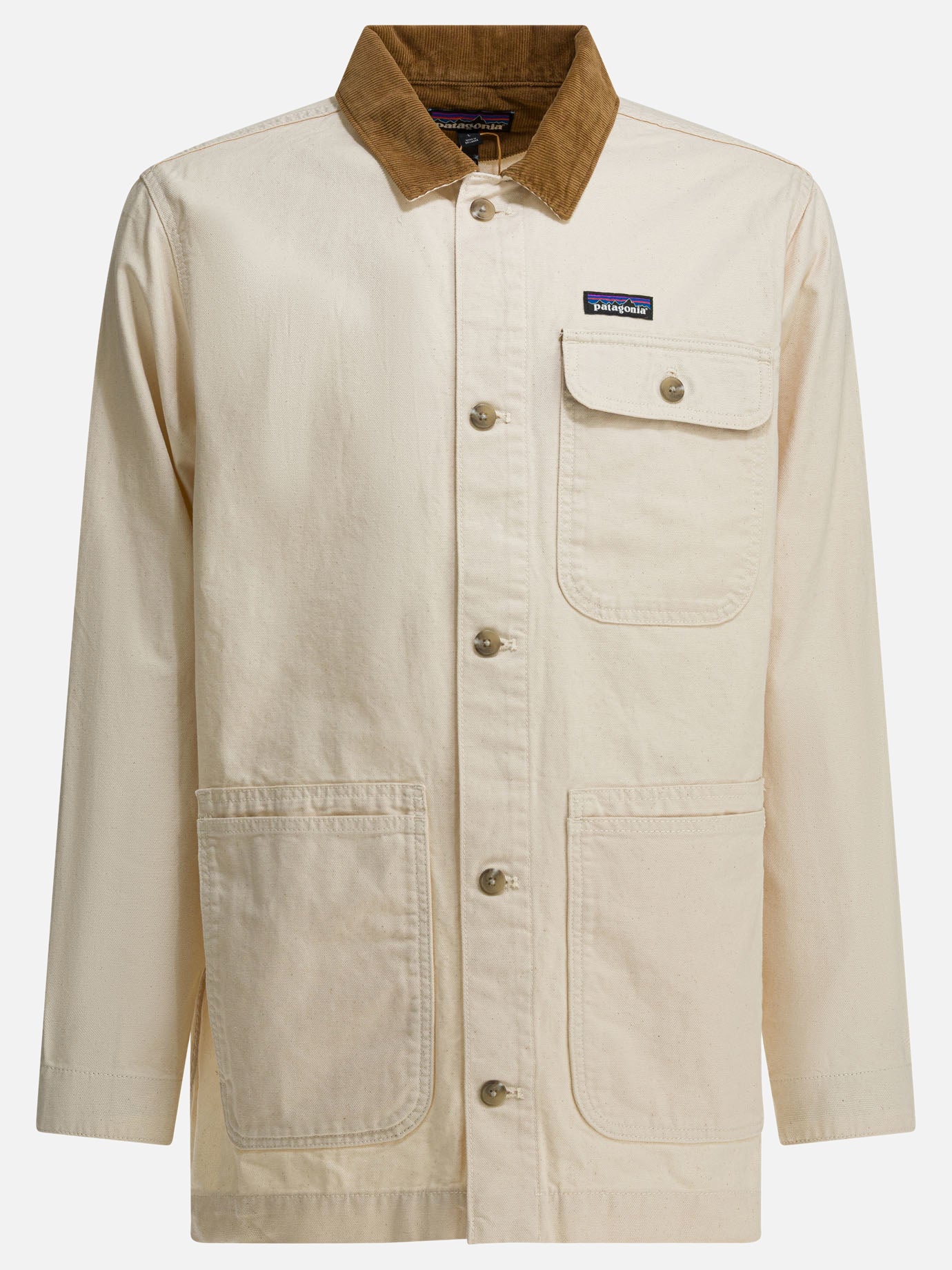 Quilted & Utility Jackets Logo  Beige - Patagonia Men | PDP | VIETTI Online Store | thumbnail