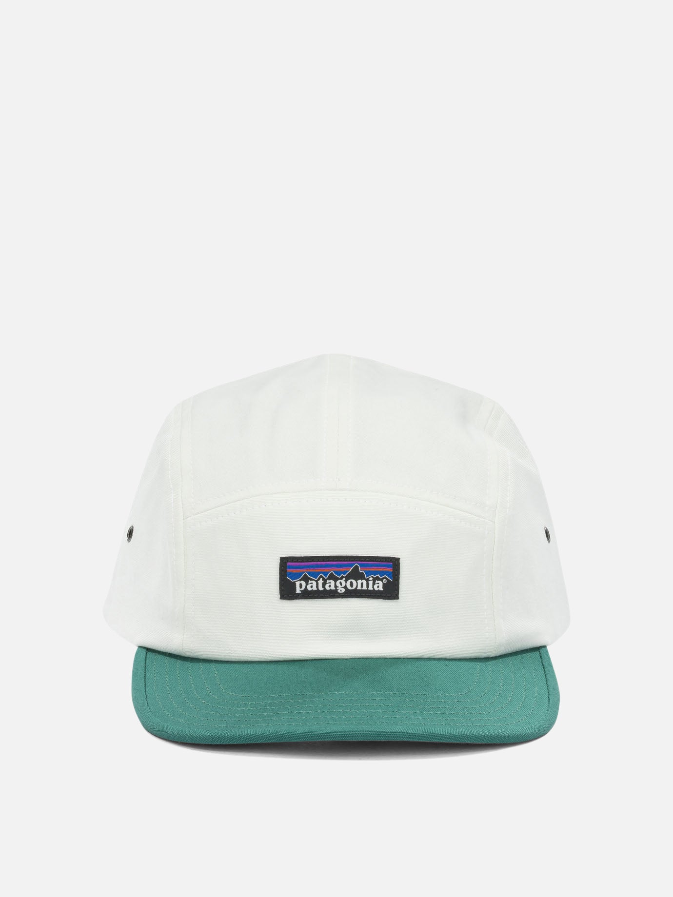 Baseball caps 100% organic cotton - Other fabric: 100% recycled polyester  White - Patagonia Men | PDP | VIETTI Online Store | Zoom-Modal

