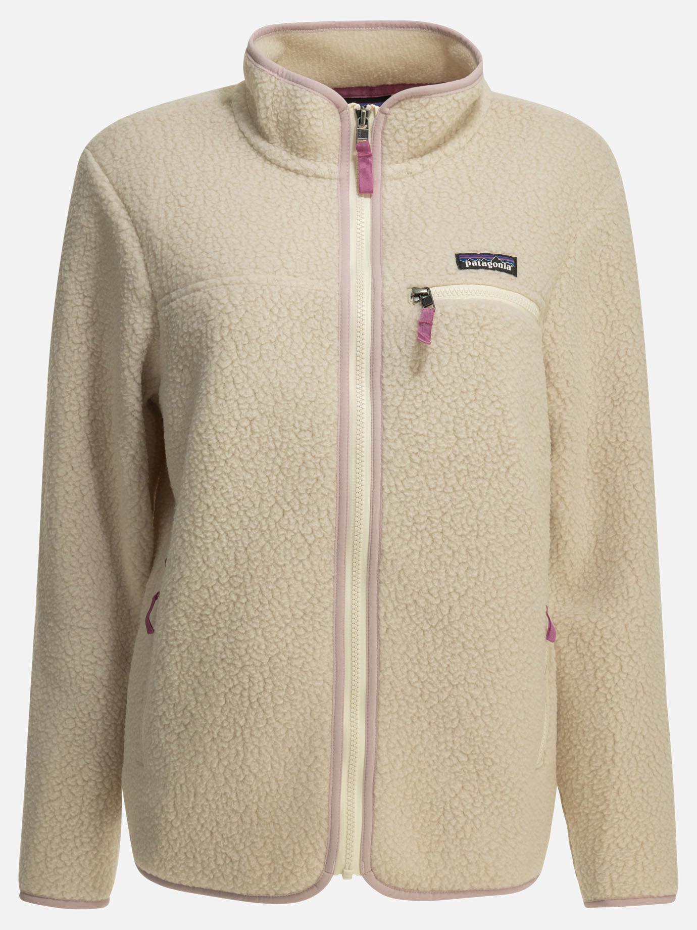 Fleece jackets Logo  Beige - Patagonia Women | PDP | VIETTI Online Store | thumbnail