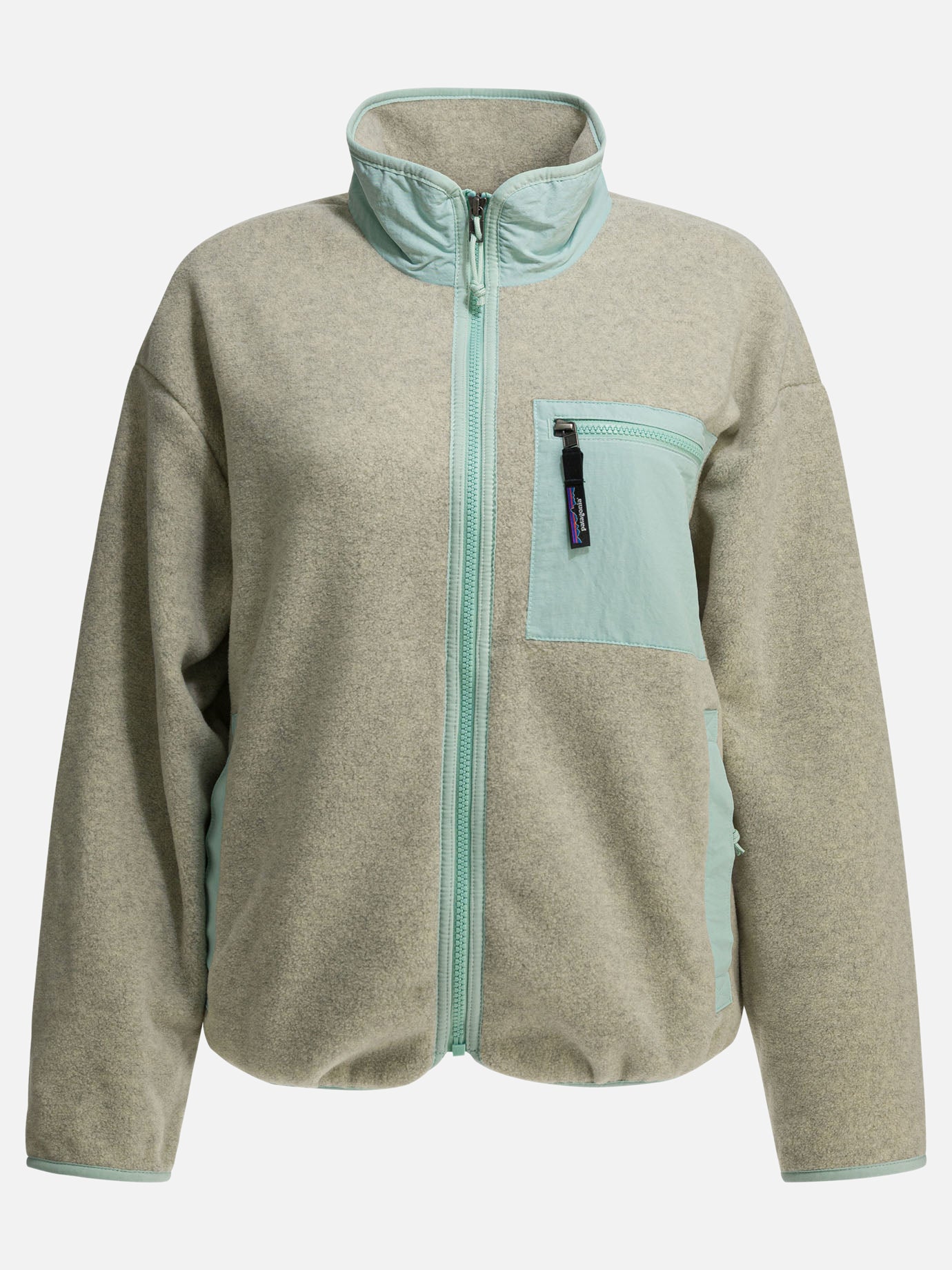 Giacche in pile Logo  Grigio - Patagonia Donna | PDP | VIETTI Online Store | Zoom-Modal
