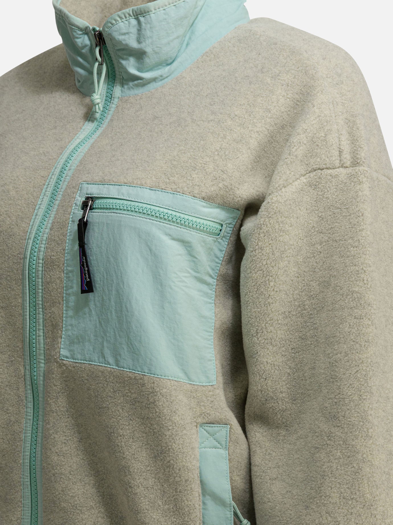 Giacche in pile Logo  Grigio - Patagonia Donna | PDP | VIETTI Online Store | thumbnail_4