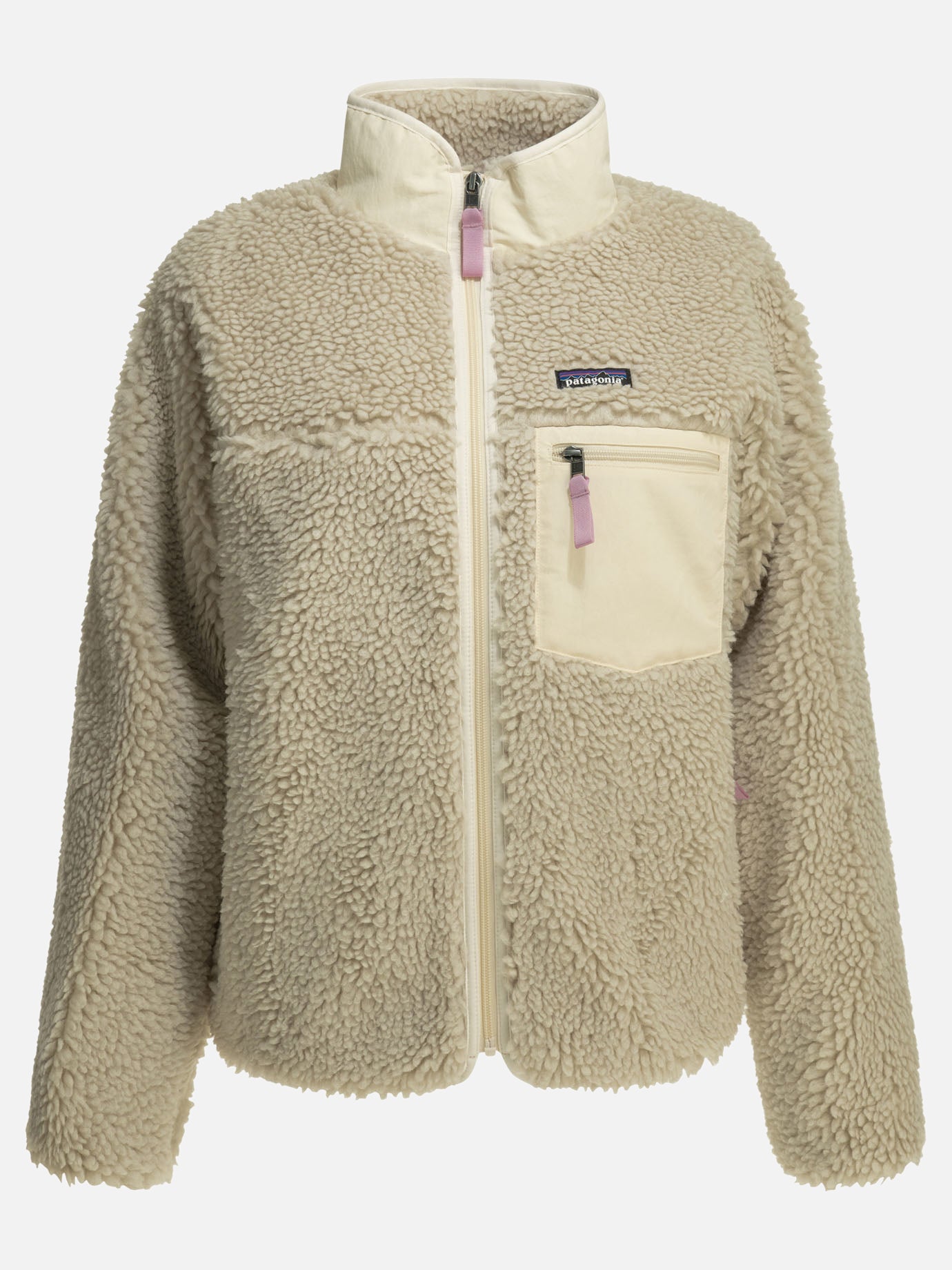 Fleece jackets Logo  Beige - Patagonia Women | PDP | VIETTI Online Store | thumbnail