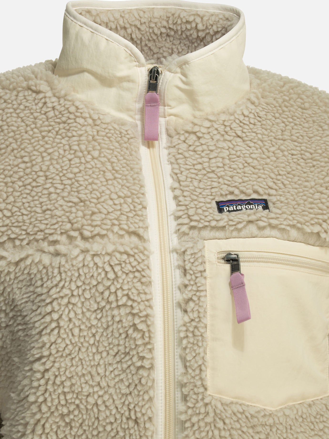 Fleece jackets Logo  Beige - Patagonia Women | PDP | VIETTI Online Store | Zoom-Modal_3
