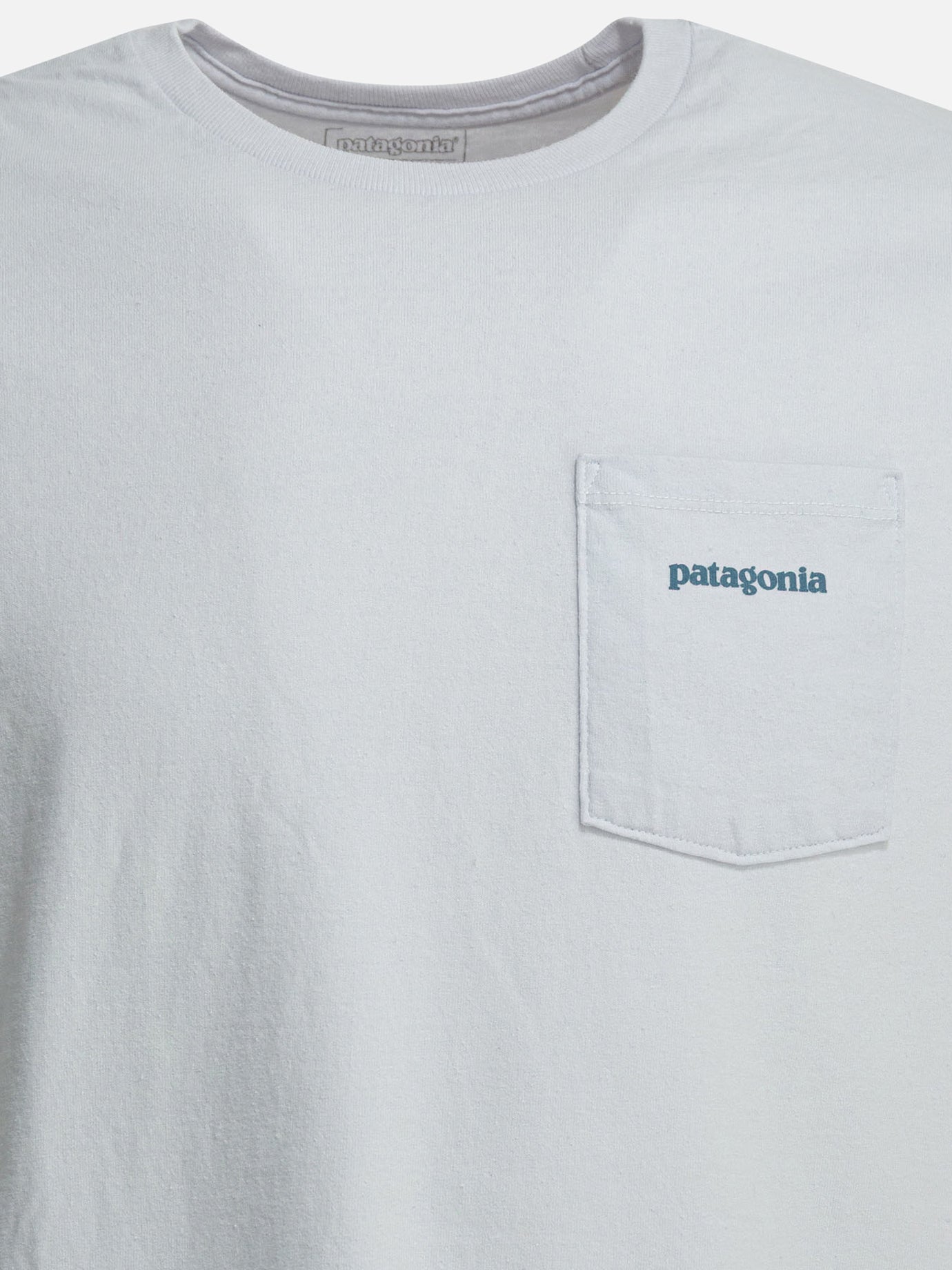 Crewneck t-shirts Logo  Light blue - Patagonia Men | PDP | VIETTI Online Store | thumbnail_3