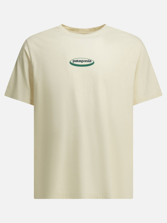 T-shirt girocollo Logo  Bianco - Patagonia Uomo | PLP | VIETTI Online Store 
